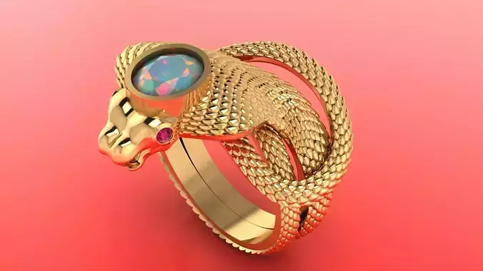 snake ring