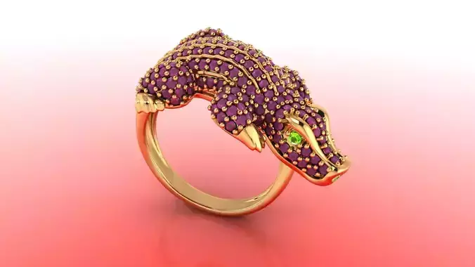 crocodile ring