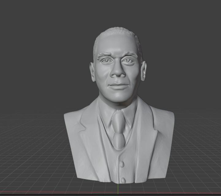 Richard Wright 3D print model_1