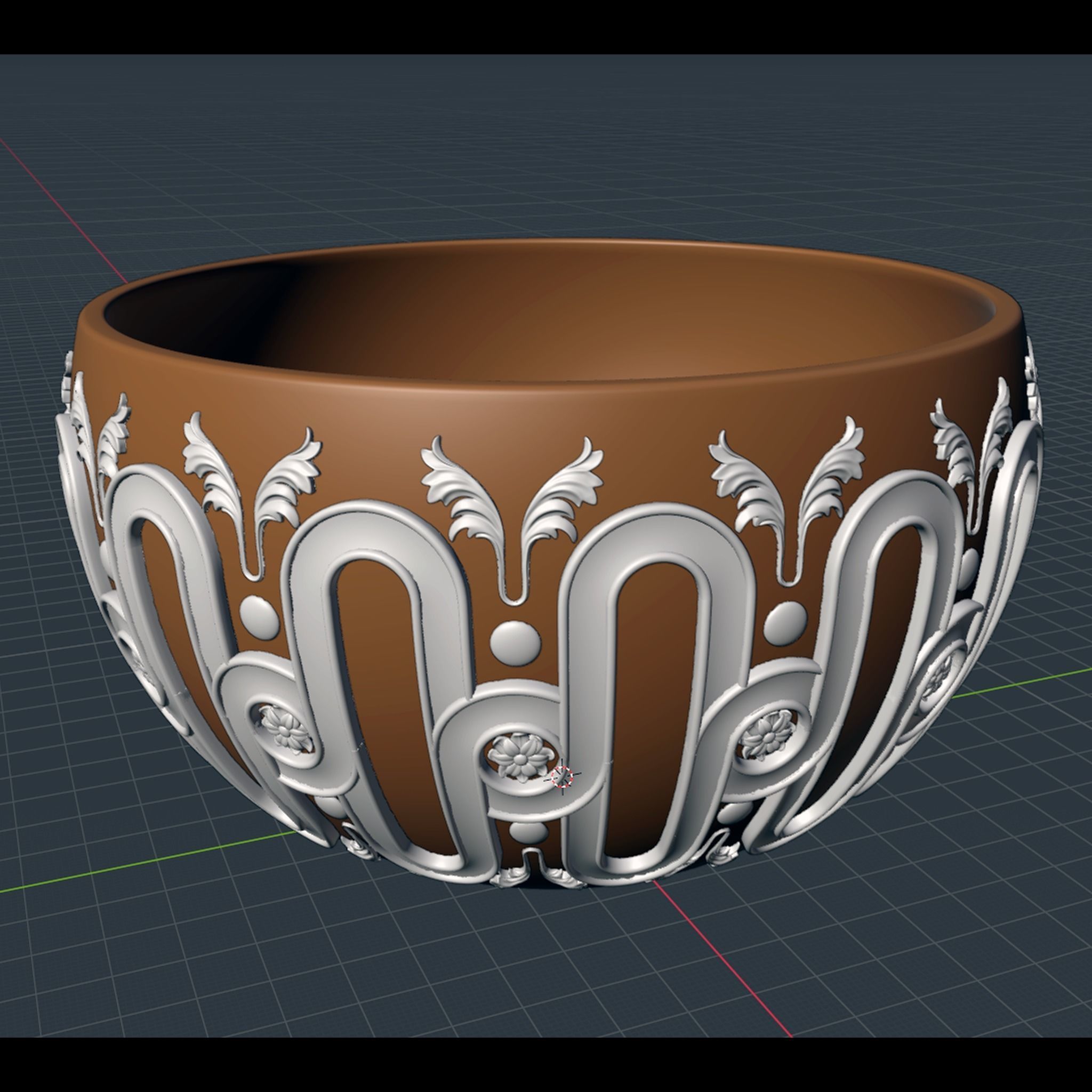 globe texture 3D model_4
