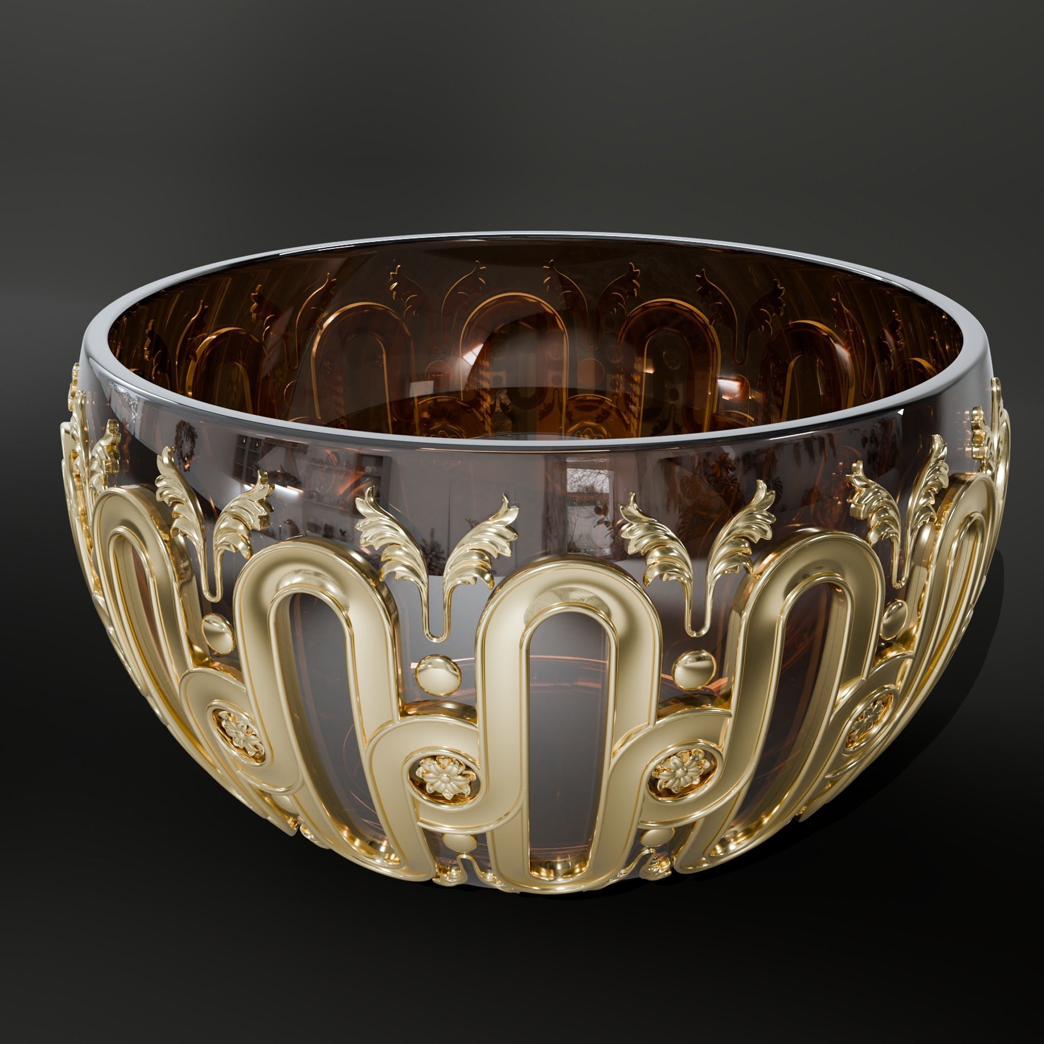 globe texture 3D model_2