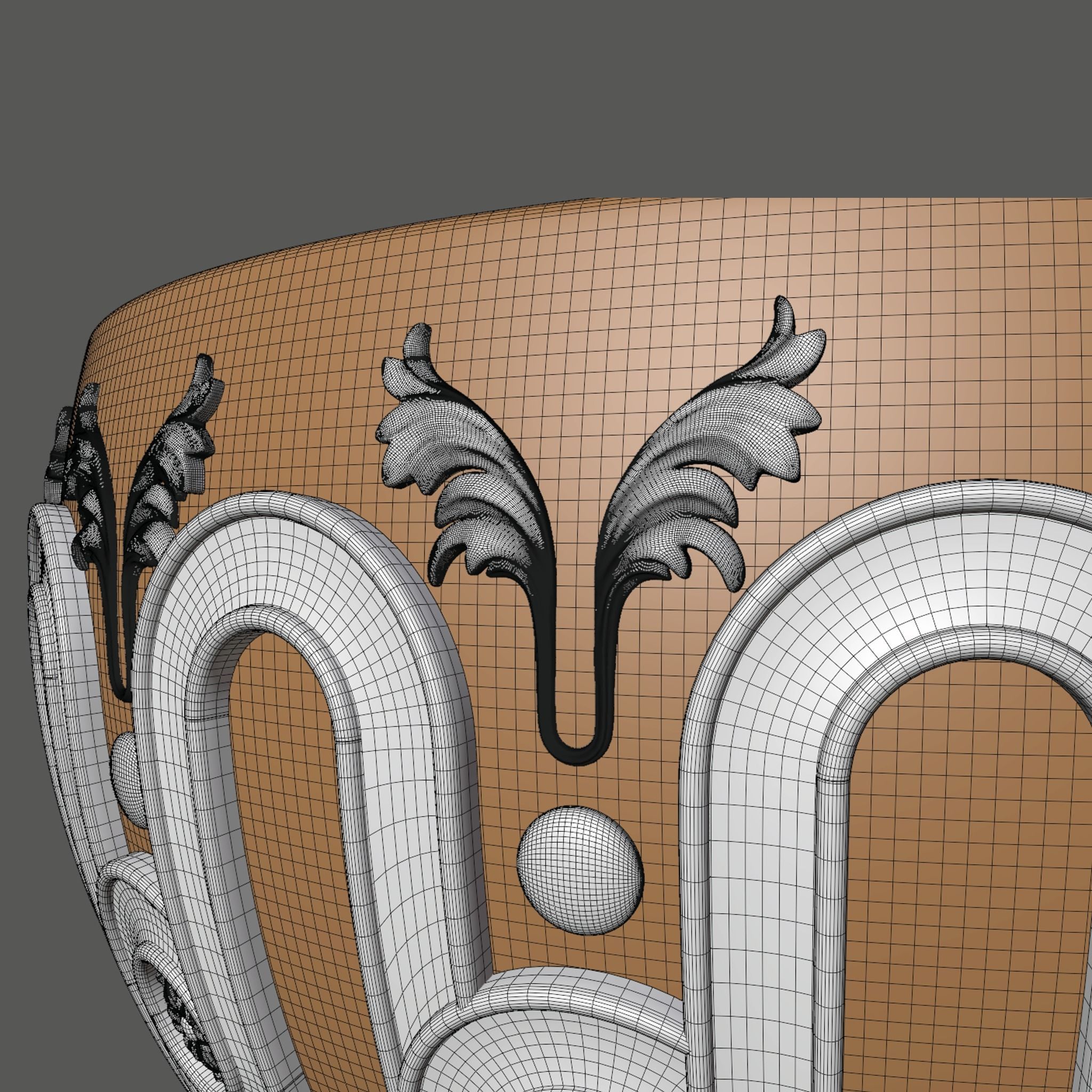 globe texture 3D model_8