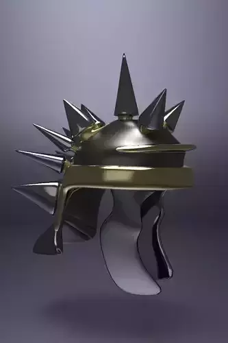 Midieval Spiked Helm