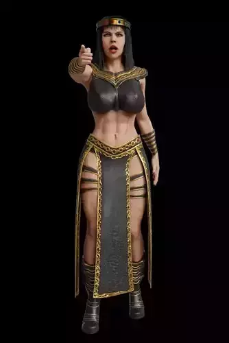 Egyptian Queen - Queen Ishtra 3D model