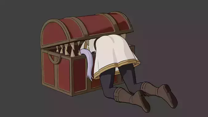 Frieren and Mimic 3D model