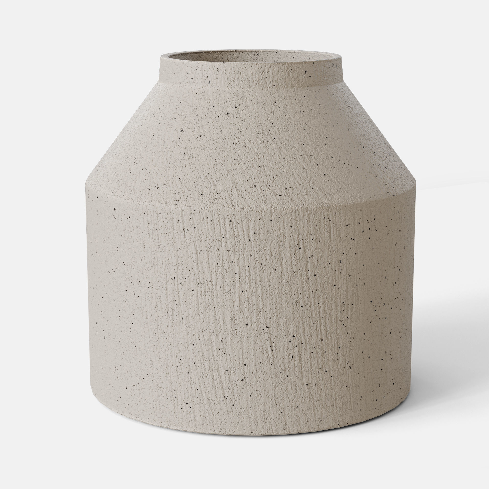 RH Geometric vases collection 3D model_2