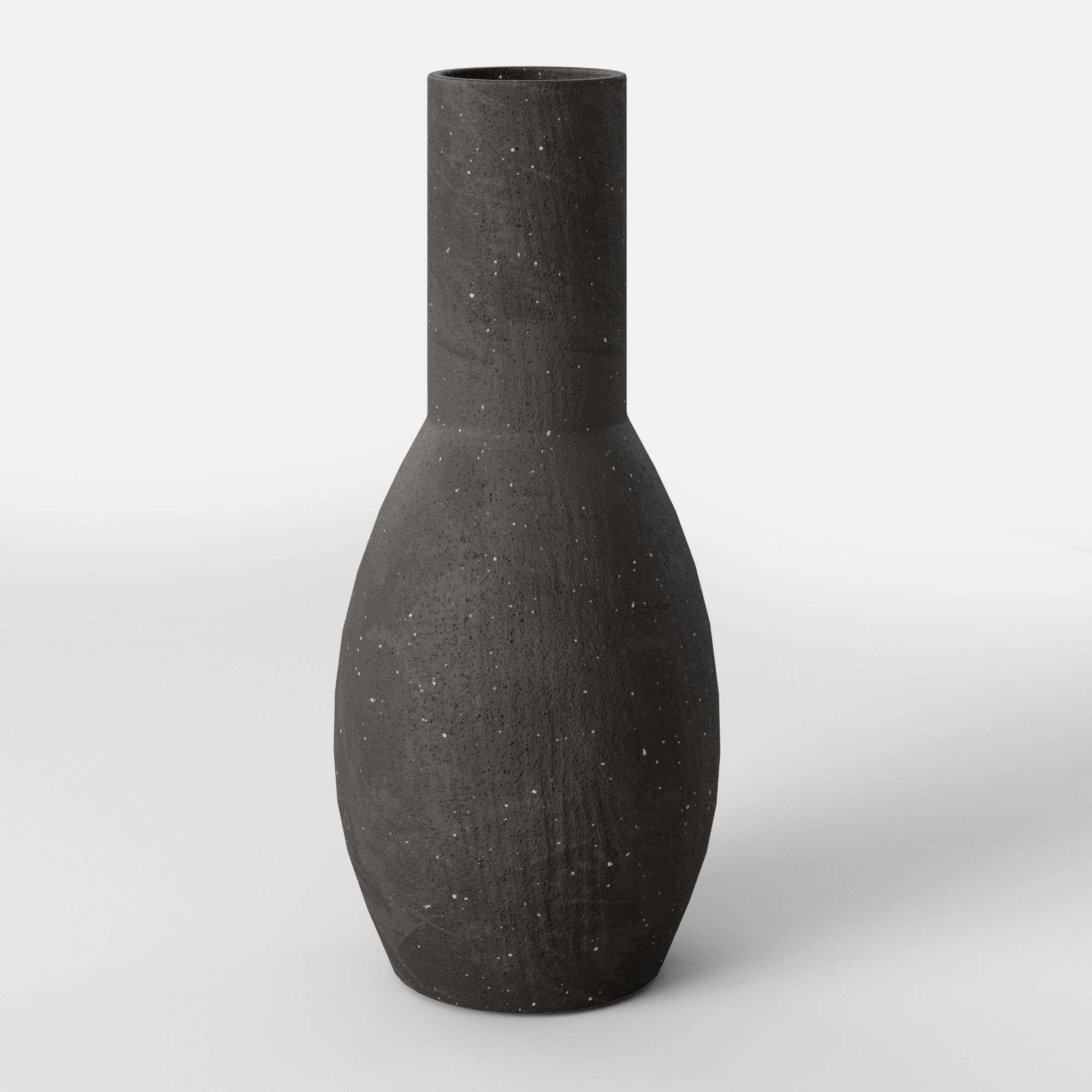 RH Geometric vases collection 3D model_4