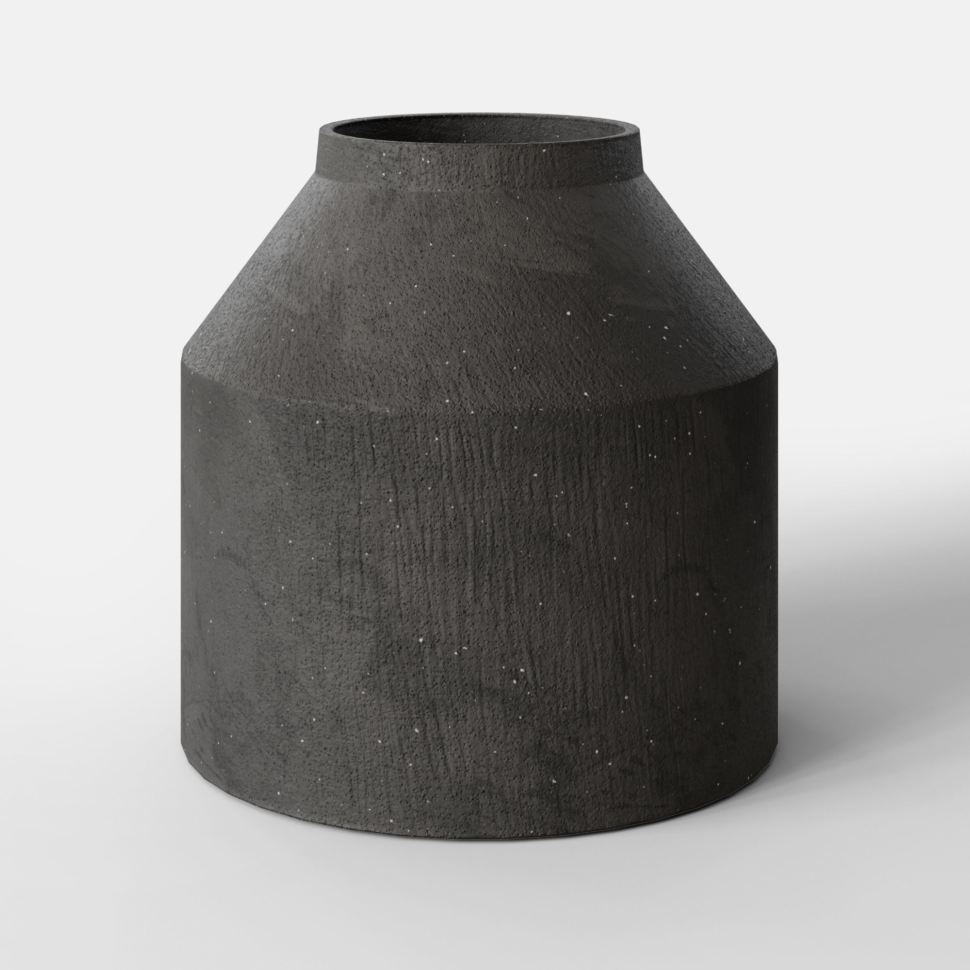 RH Geometric vases collection 3D model_5