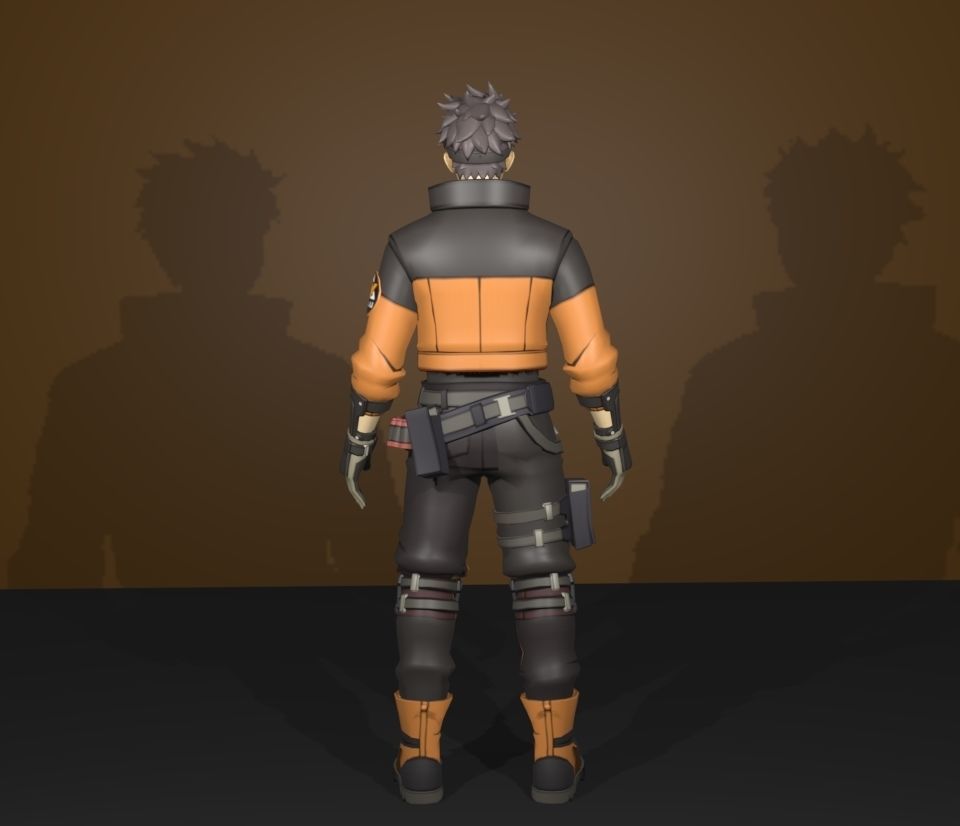 ace force long 3D model_4