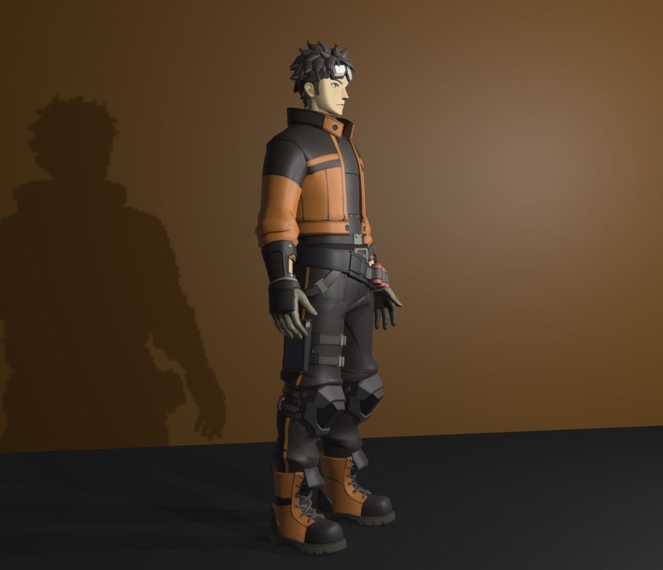 ace force long 3D model_3