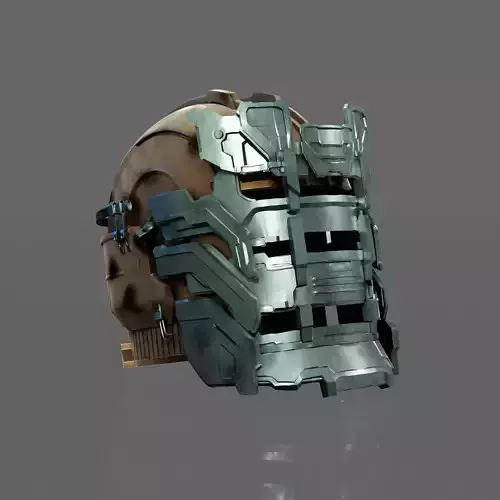 Dead Space Remake 2023 - The Level 5 Suit helmet Isaac Clarke 3D print model