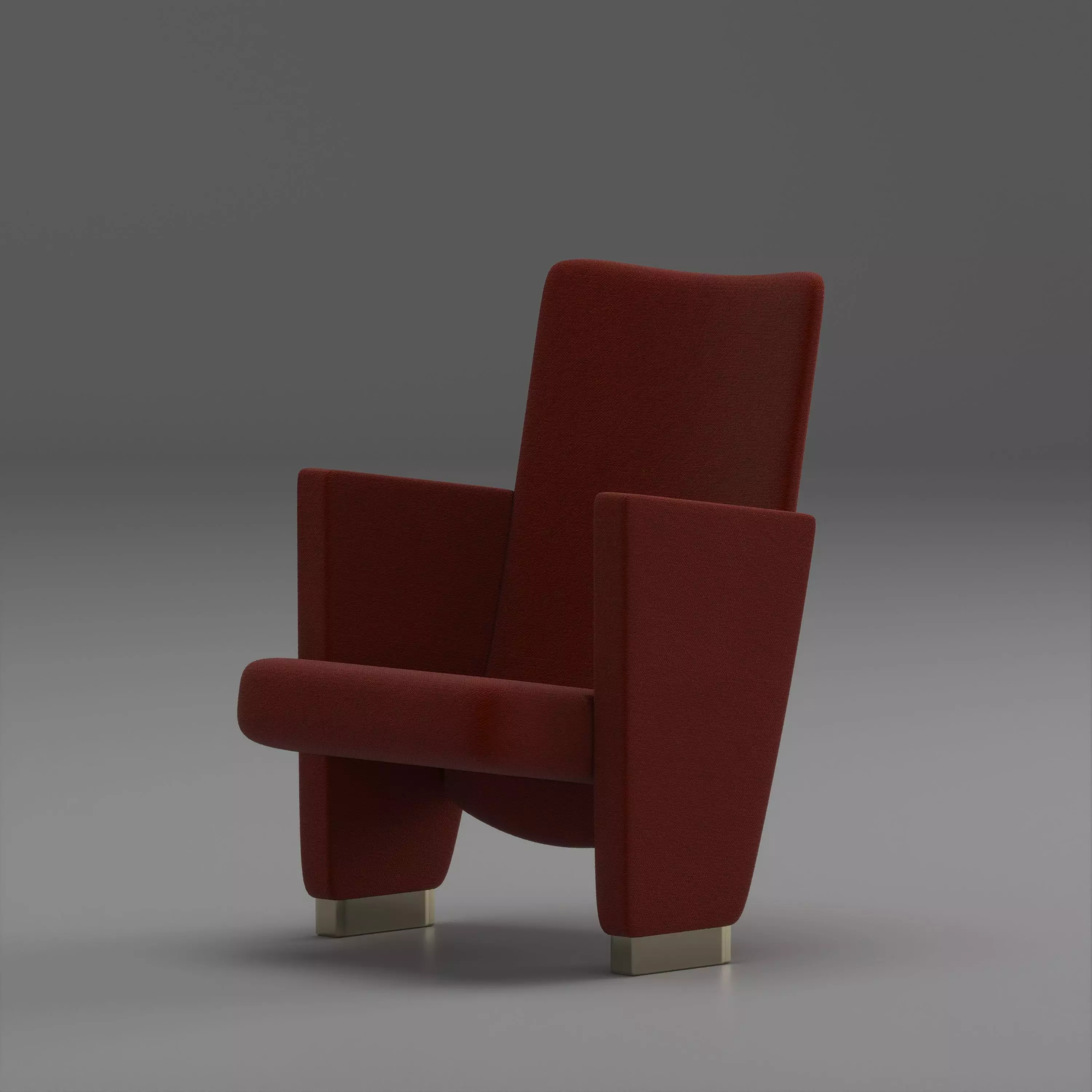 Theatre Chair 3D model 3D model