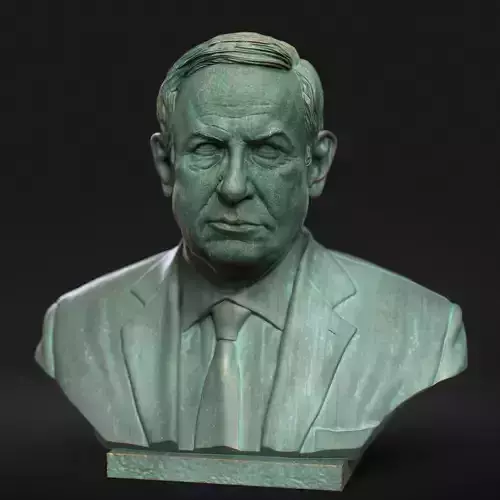 Benjamin Netanyahu 3D print model