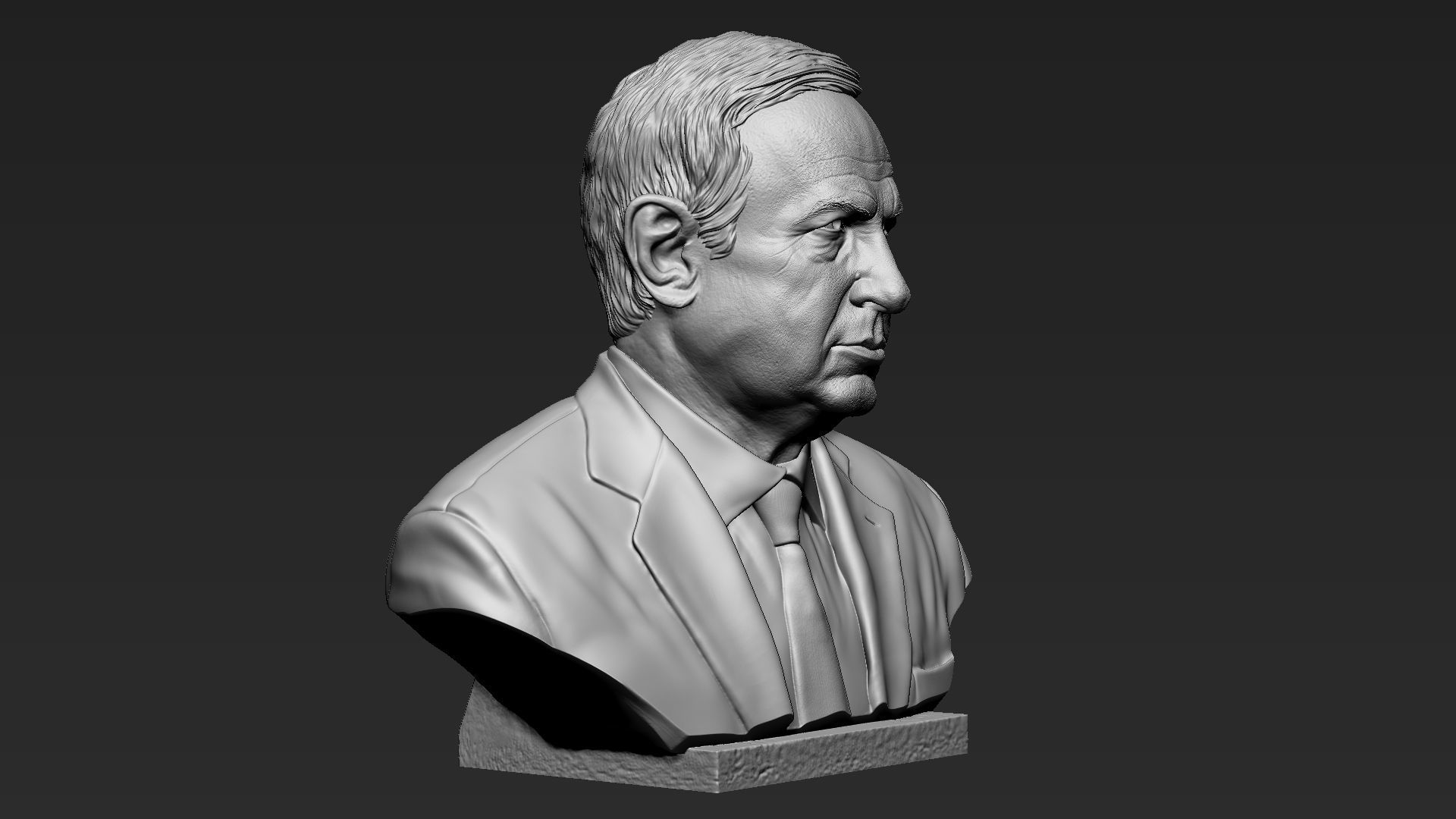Print Benjamin Benjamin Netanyahu 3D model 3D printable | CGTrader