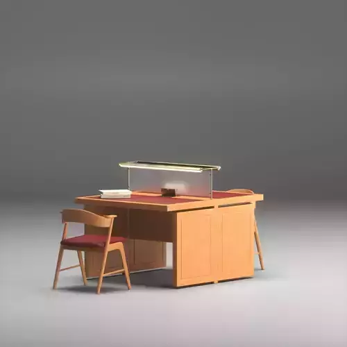 Library Desk by Dark Band Studio