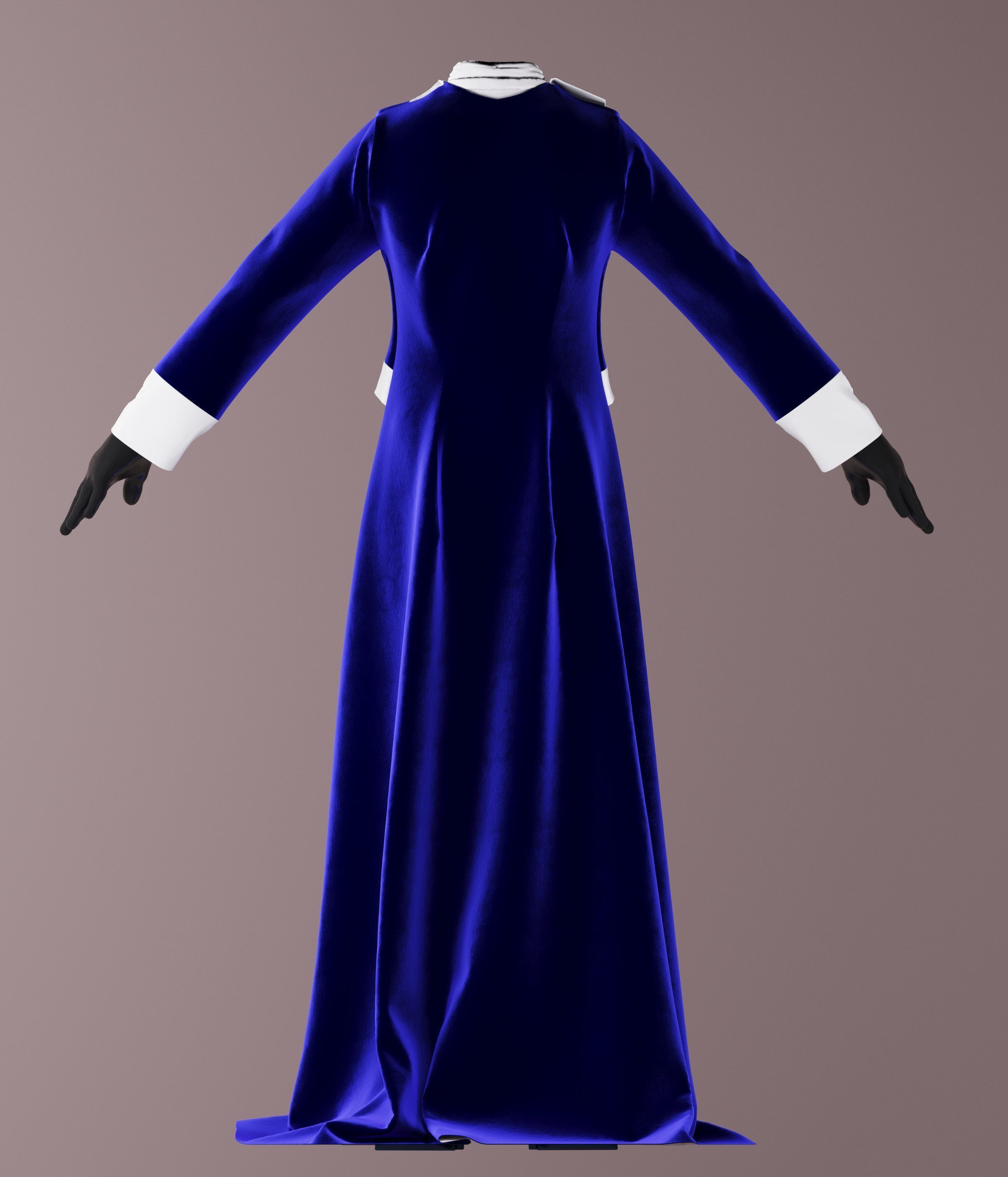 Royal modelvelvet 3D model_3