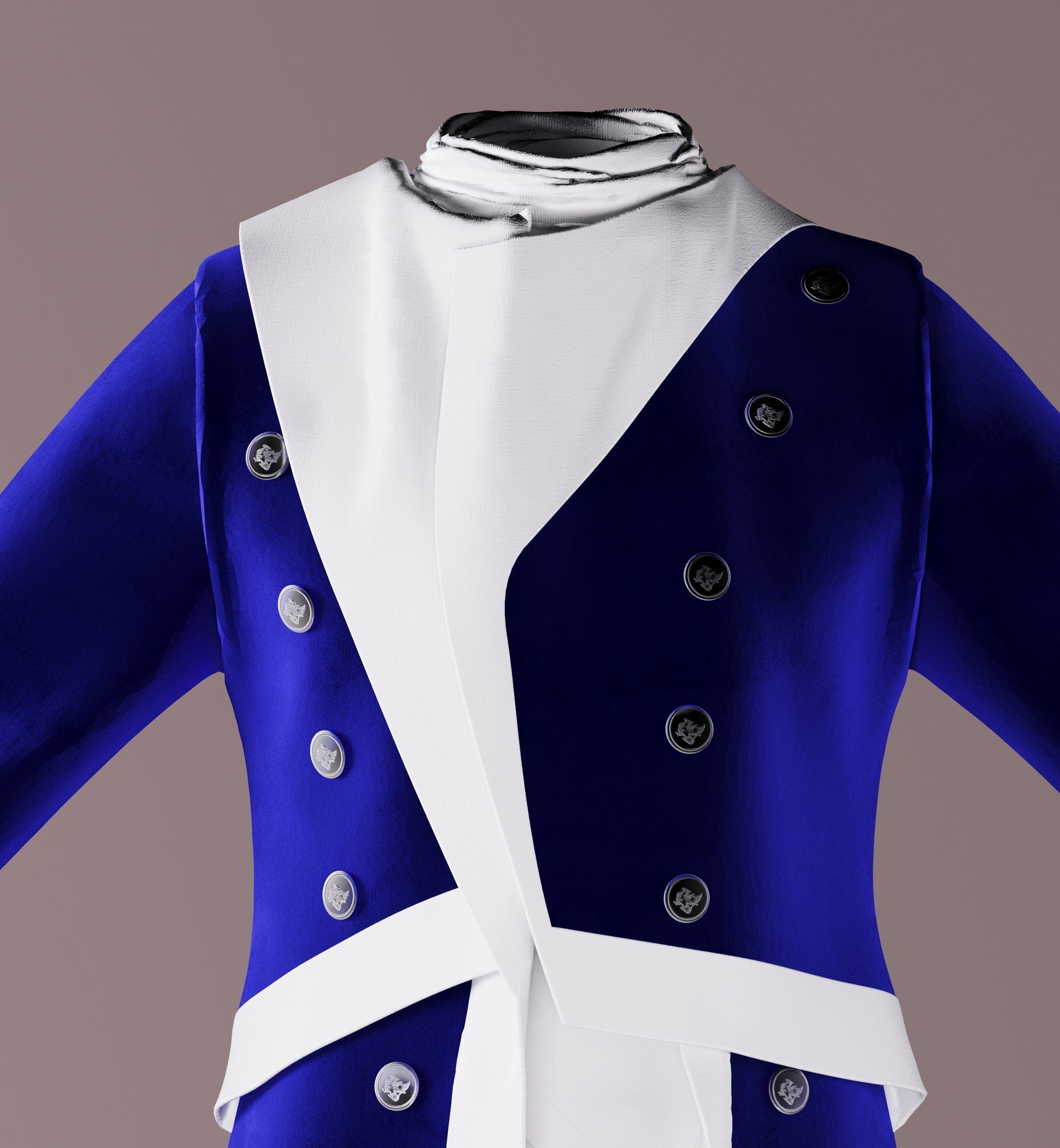 Royal modelvelvet 3D model_5