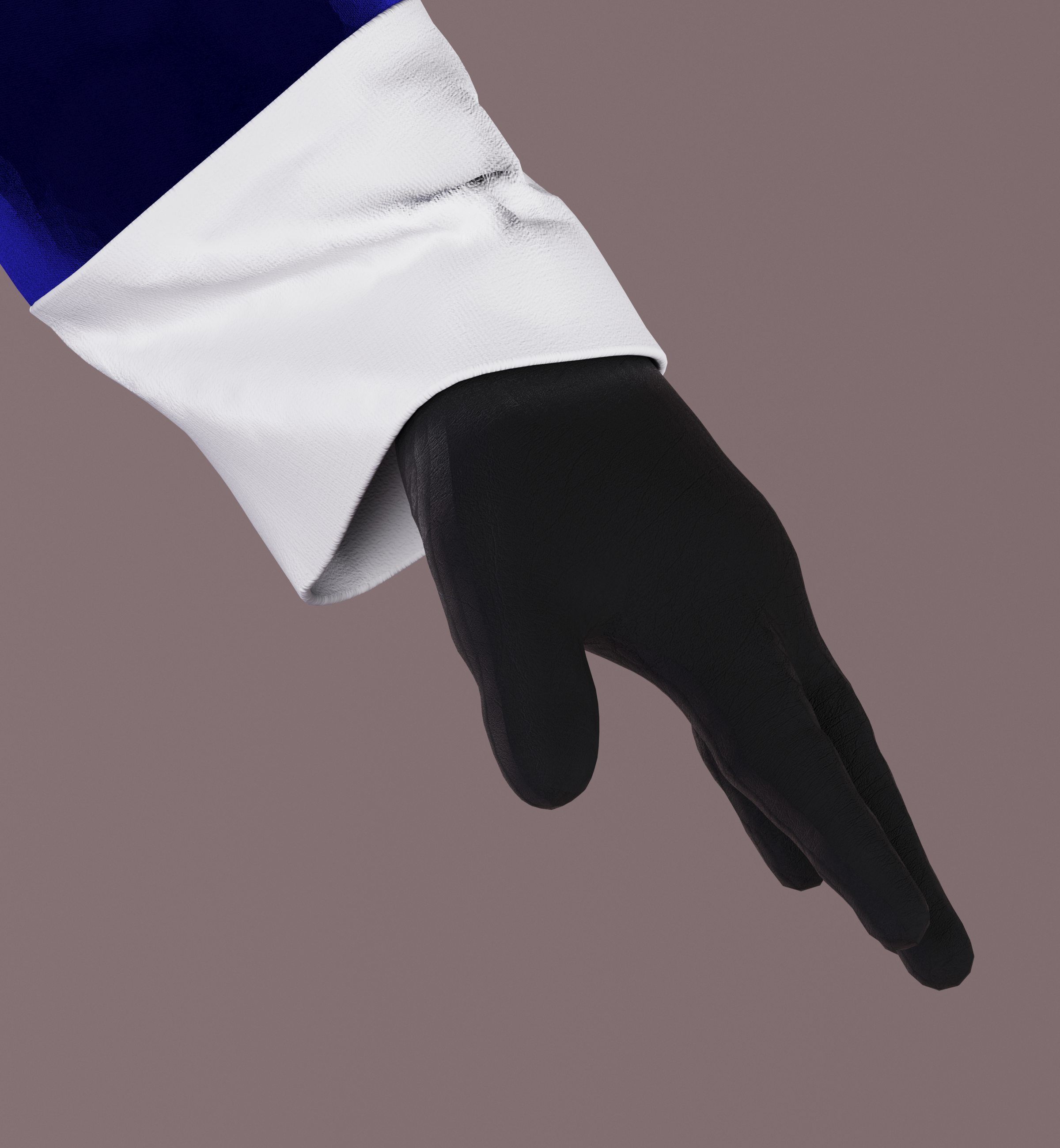 Royal modelvelvet 3D model_7