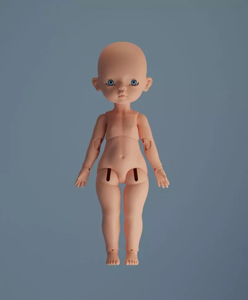 BJD Doll Ramo BJD 3D print model_0