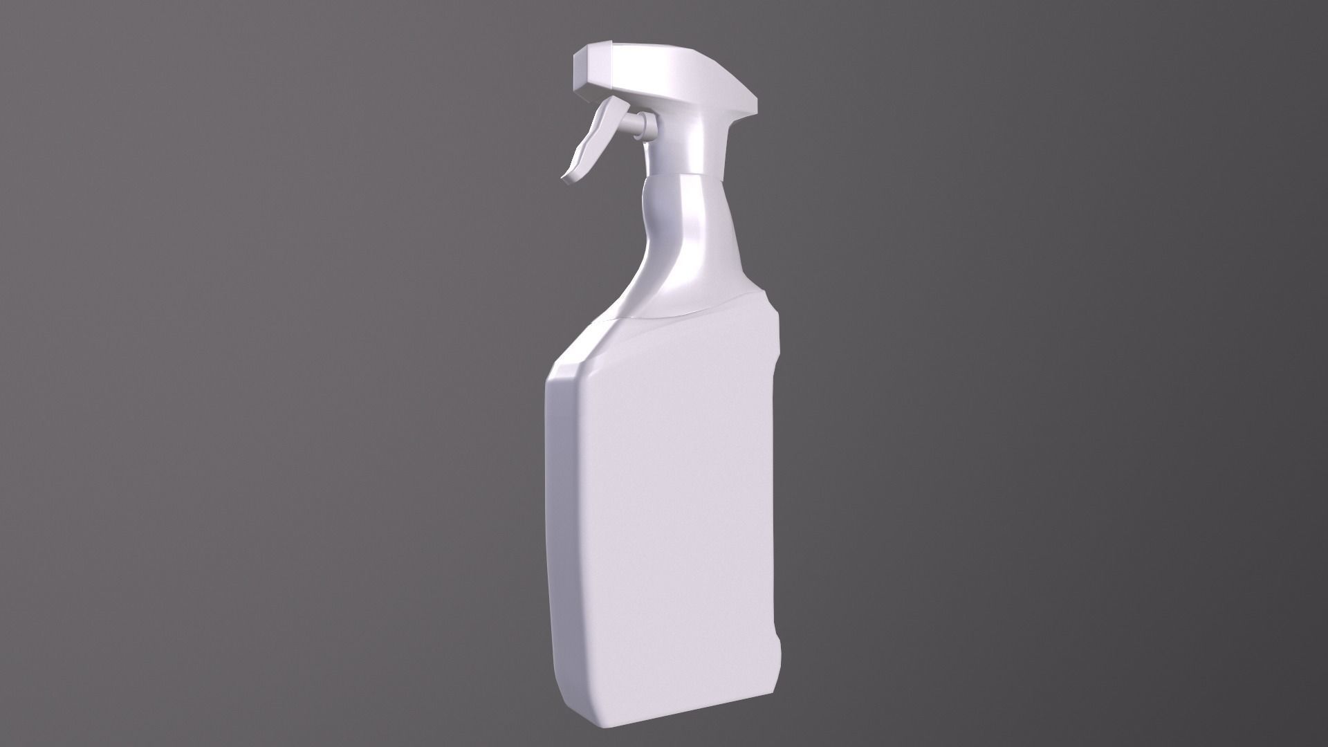 Spray Cleaner - Animation Squeeze Low-poly 3D model_4