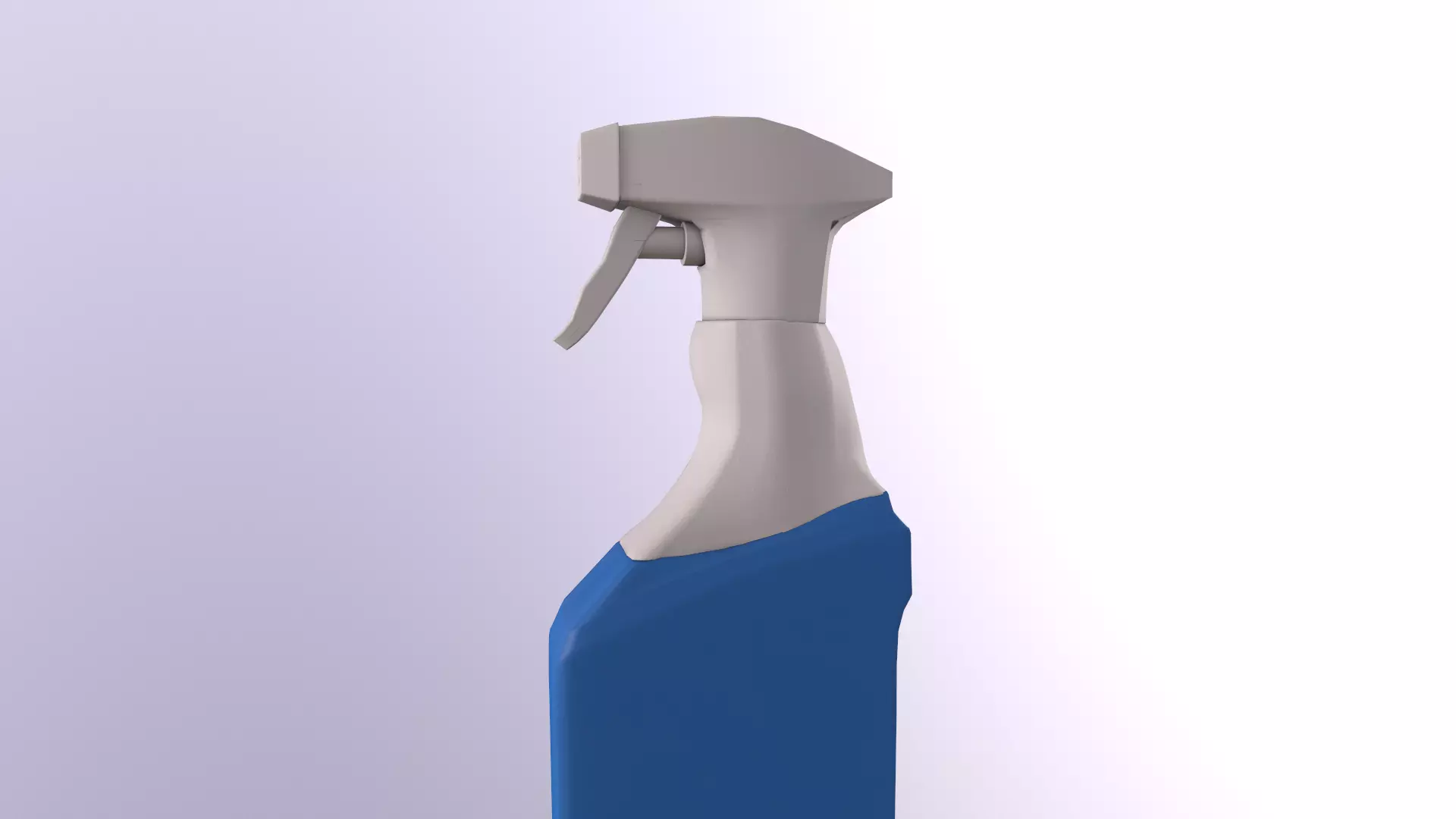 Spray Cleaner - Animation Squeeze Low-poly 3D model_0