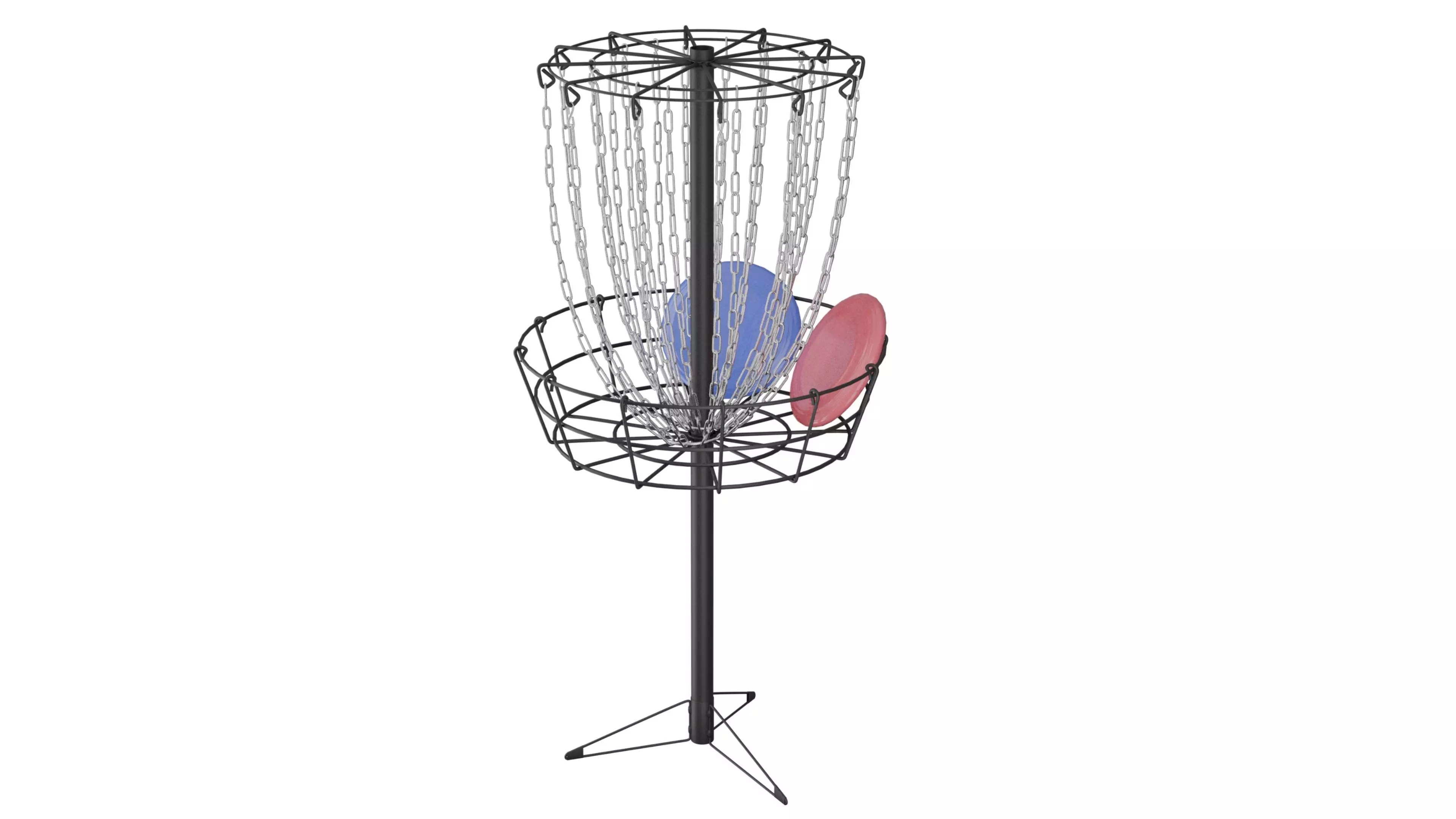 Frisbee Golf Basket Free 3D model