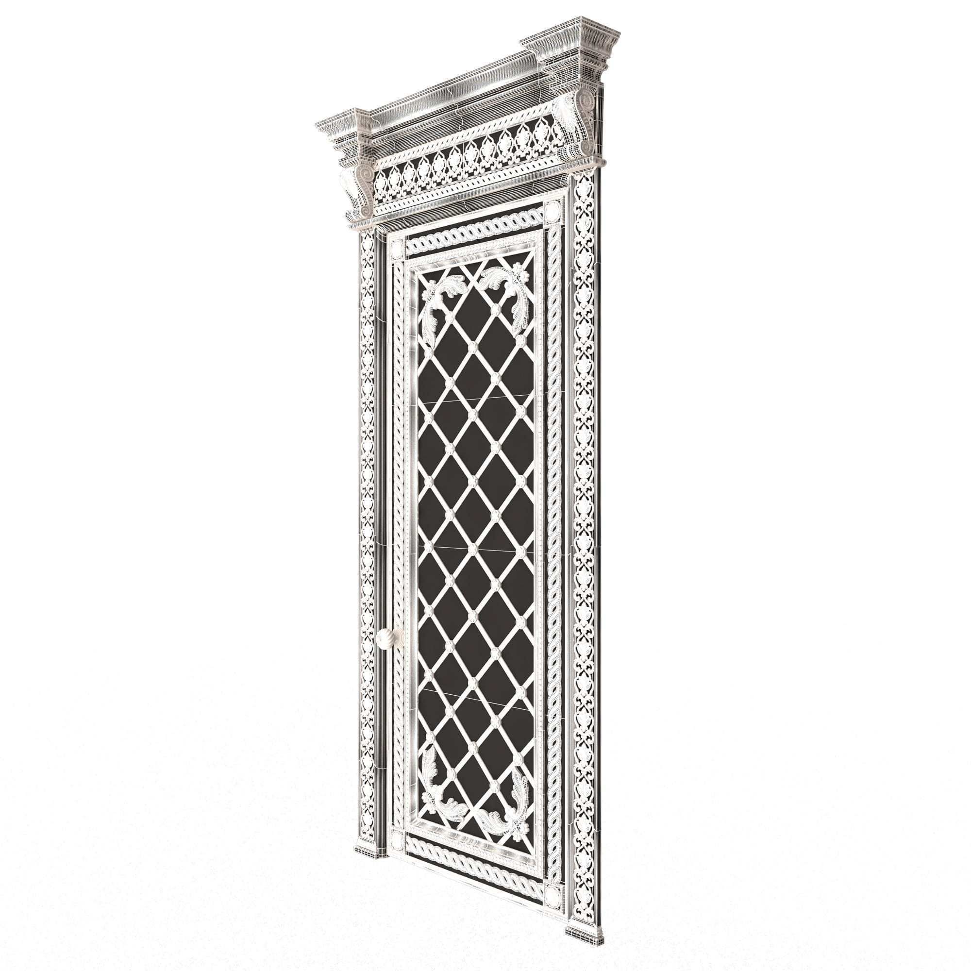 Doors Collection 0302 Low-poly 3D model_75