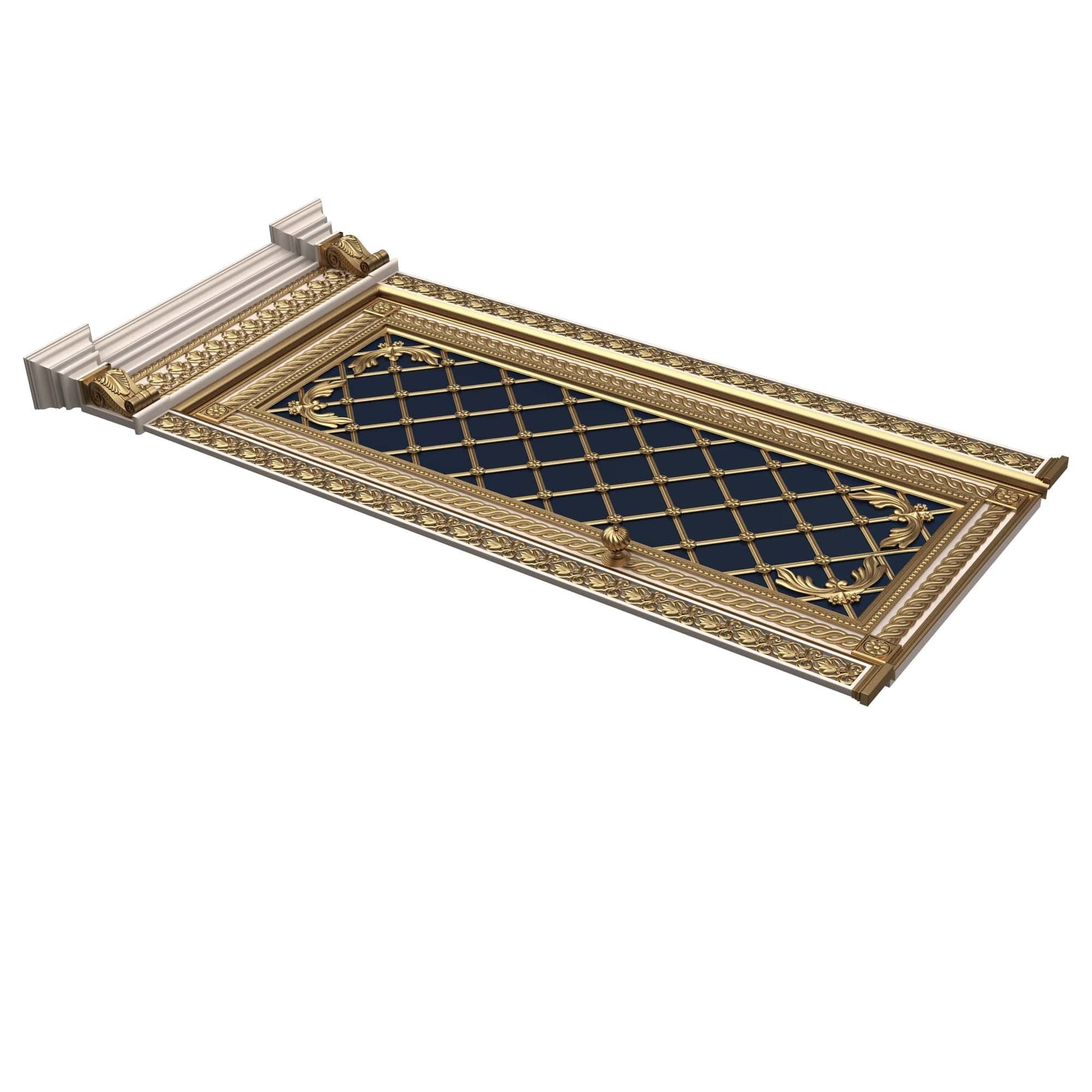 Doors Collection 0302 Low-poly 3D model_24