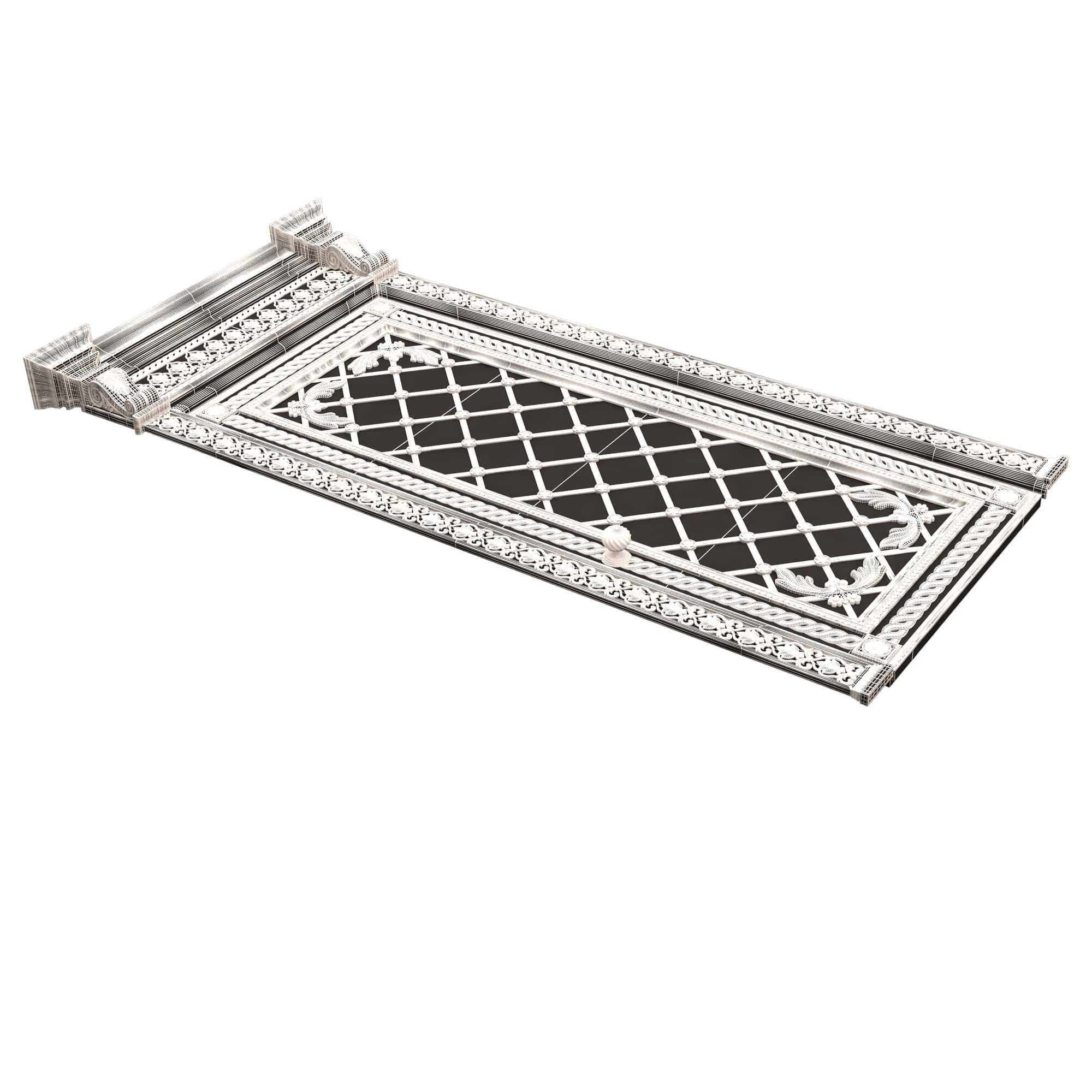 Doors Collection 0302 Low-poly 3D model_78