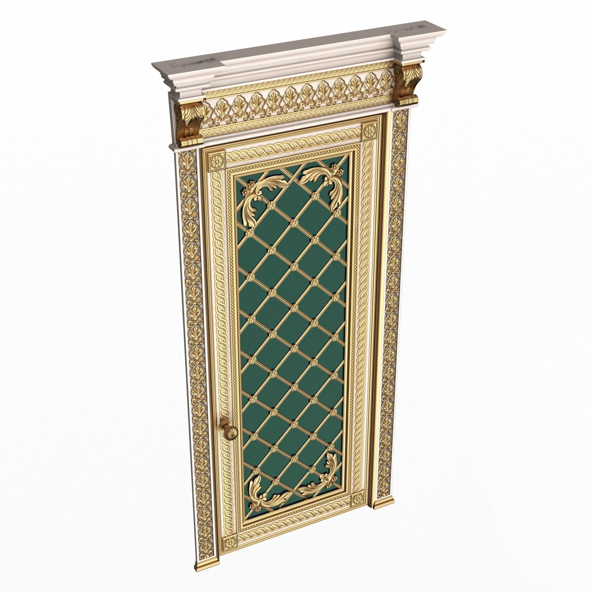 Doors Collection 0302 Low-poly 3D model_20