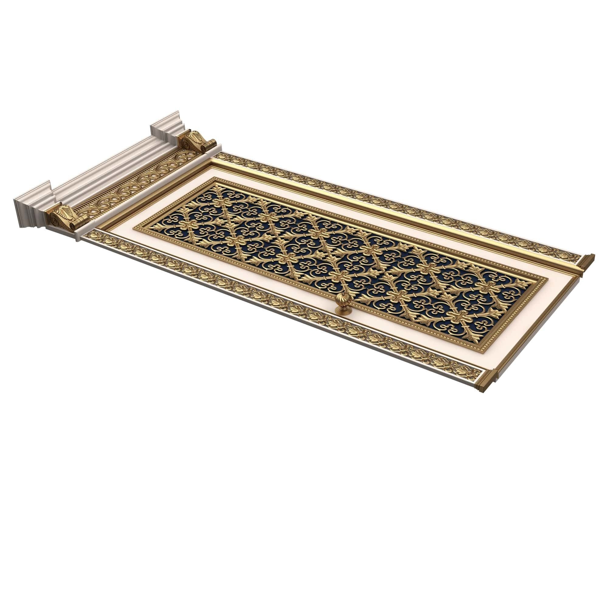 Doors Collection 0302 Low-poly 3D model_18