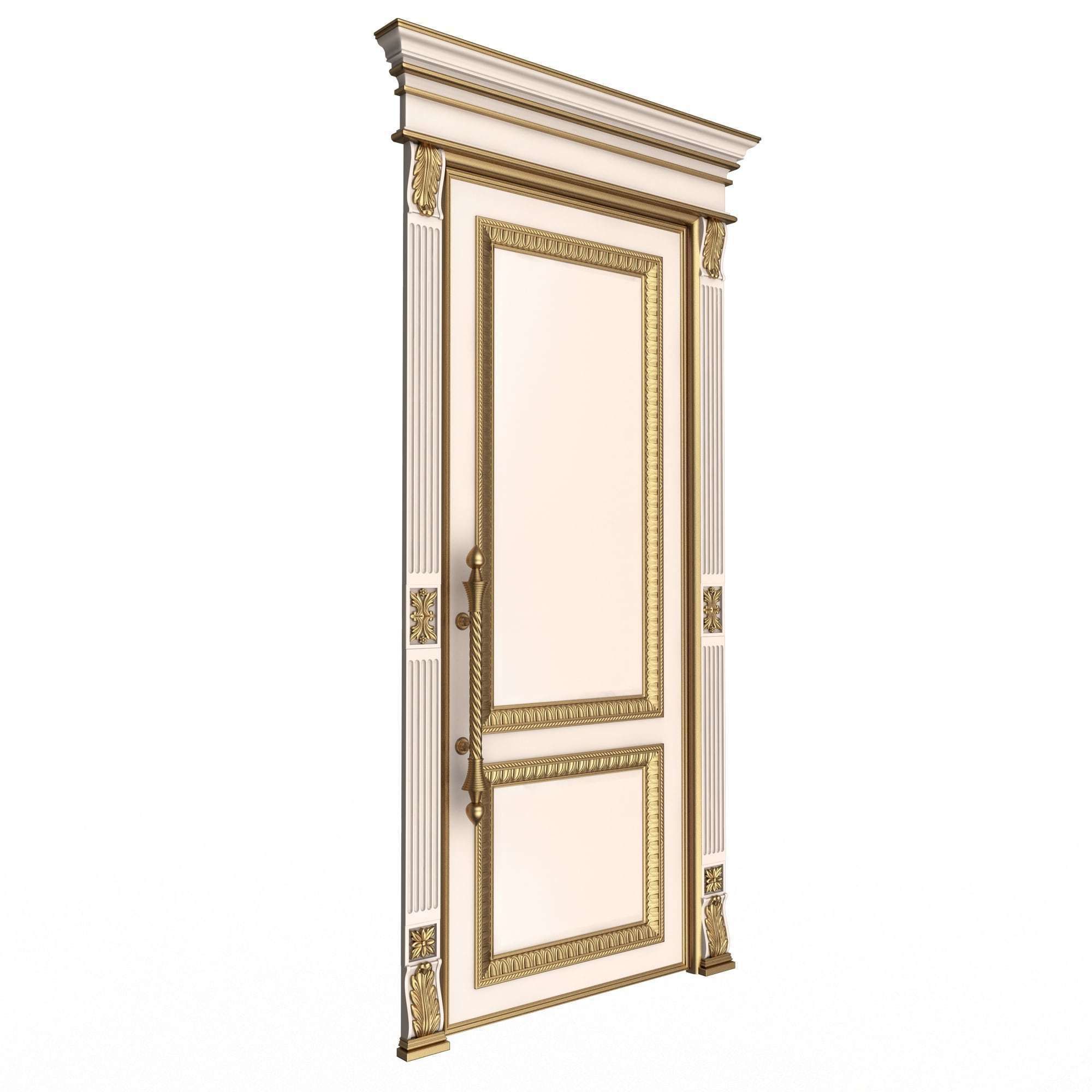 Doors Collection 0302 Low-poly 3D model_40