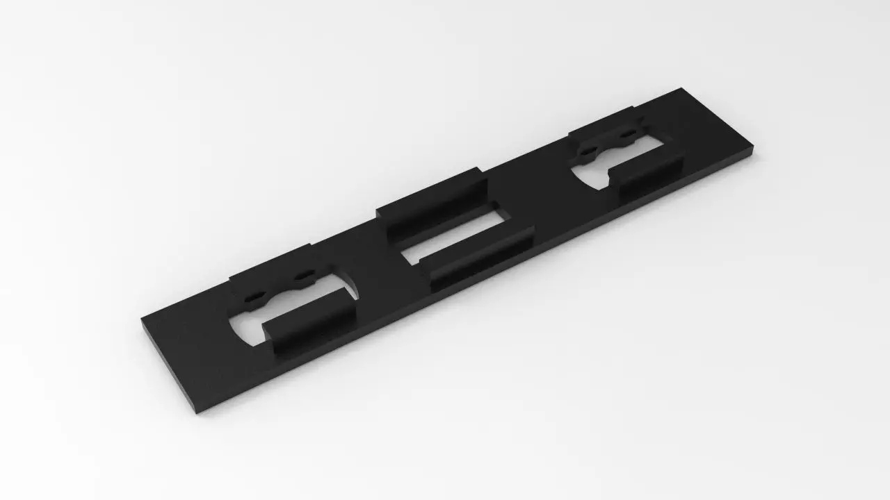 chassis and axle of the train 3D print model
