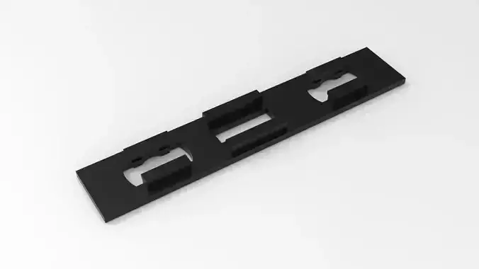 chassis and axle of the train 3D print model