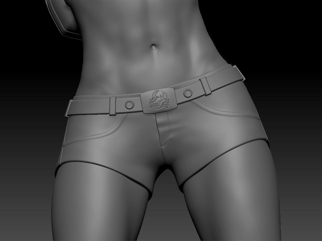 LARA CROFT  - TOMB RAIDER  - SFW AND NSFW -  DIORAMA 3D print model_17