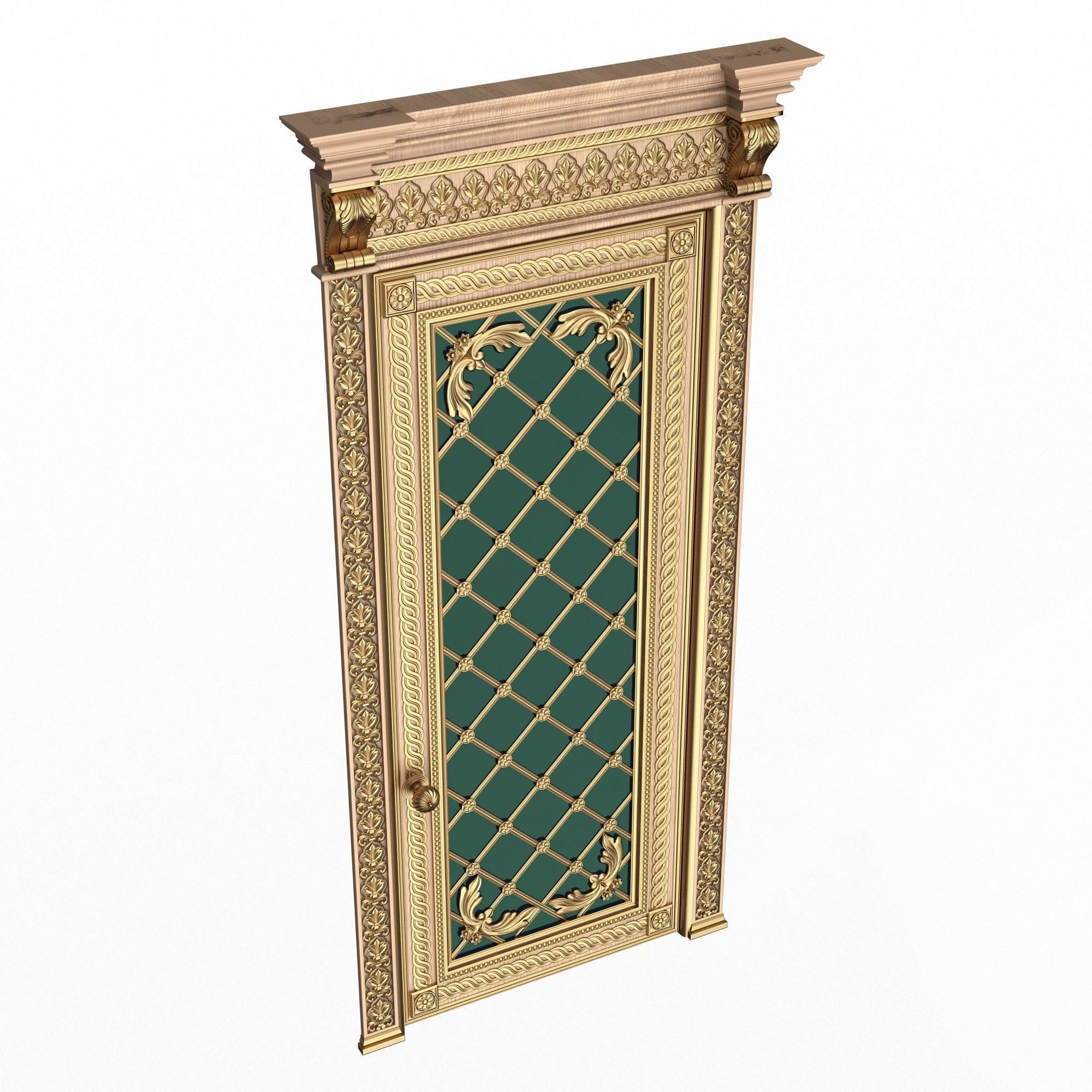 Doors Collection 0303 Low-poly 3D model_20