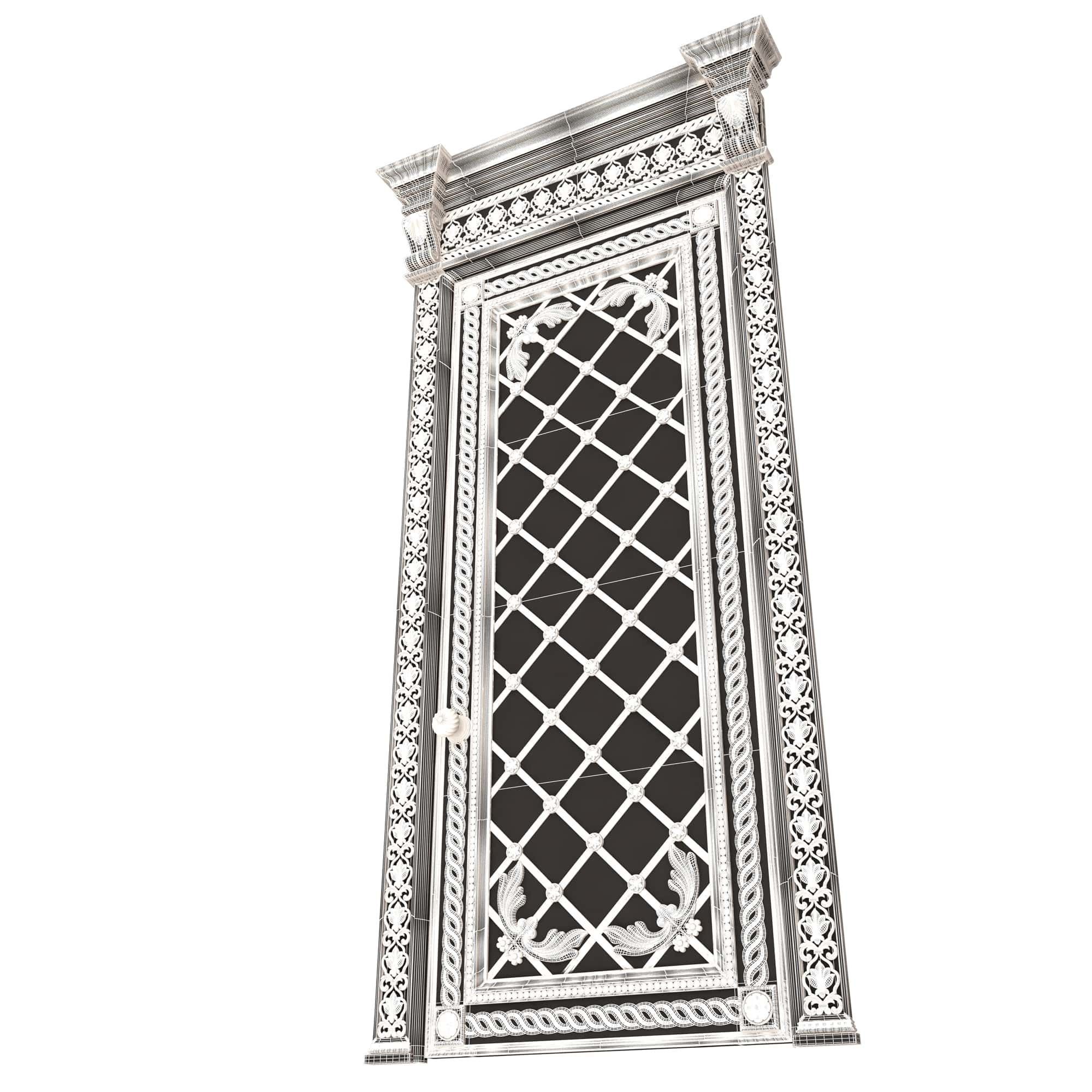 Doors Collection 0303 Low-poly 3D model_77