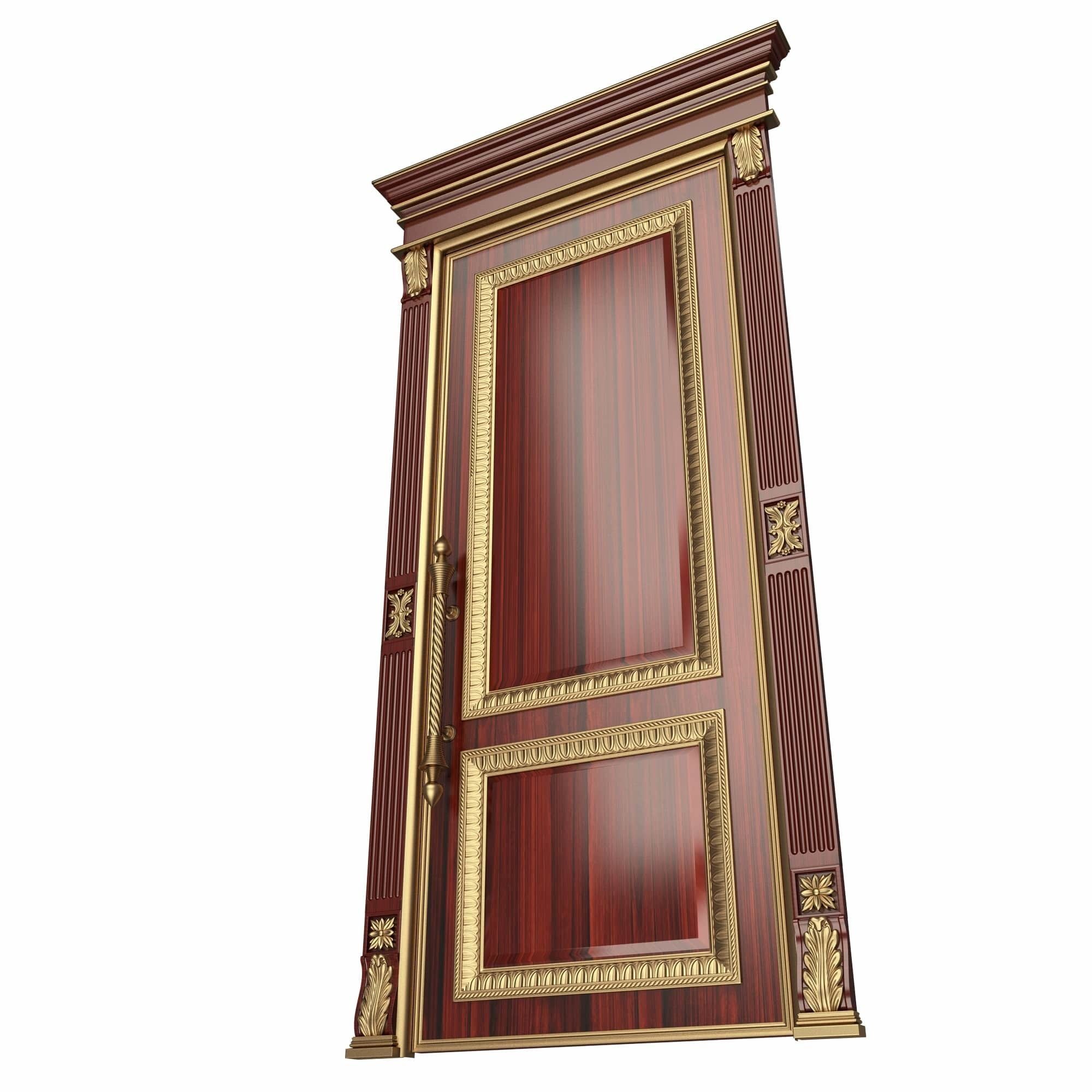 Doors Collection 0303 Low-poly 3D model_38