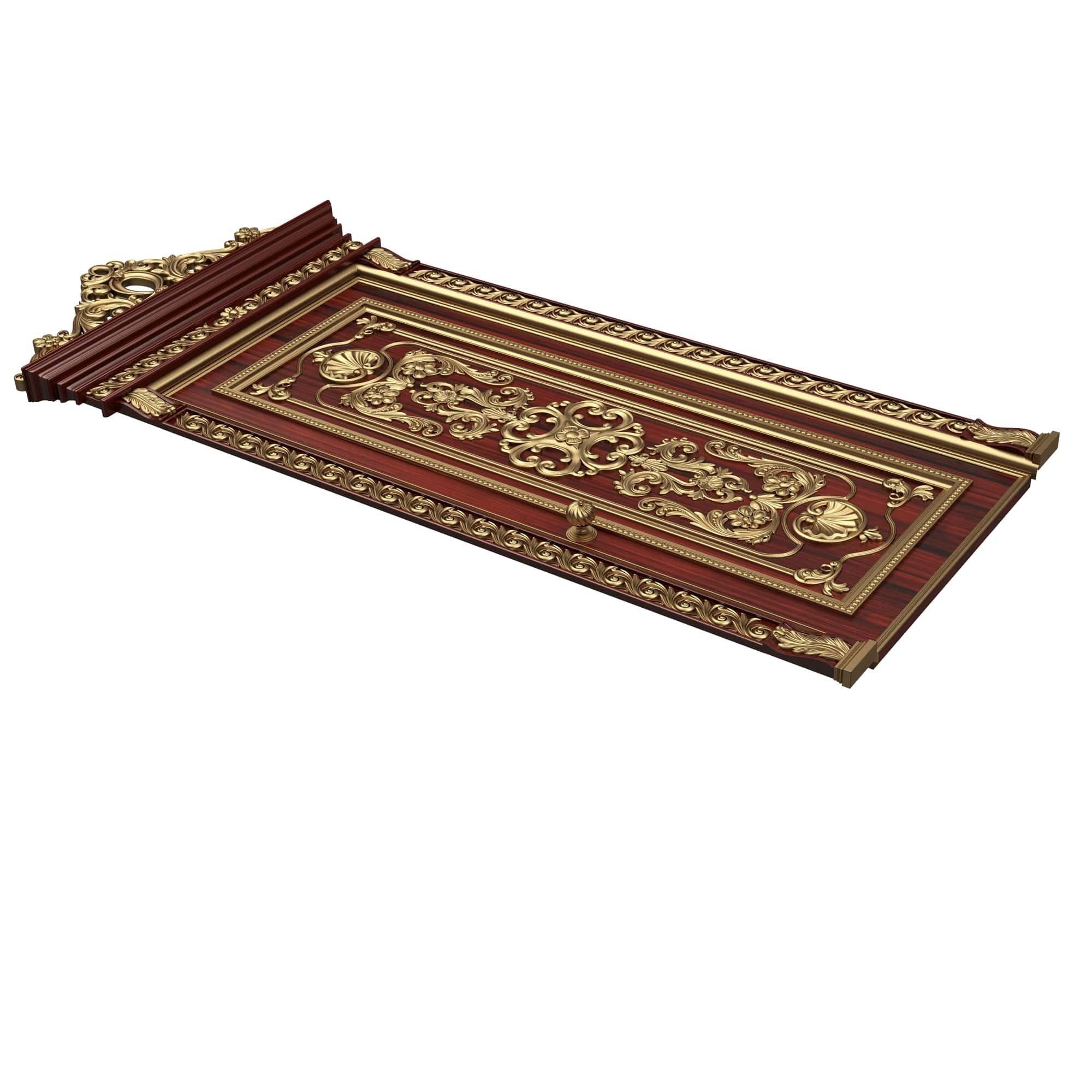 Doors Collection 0303 Low-poly 3D model_33