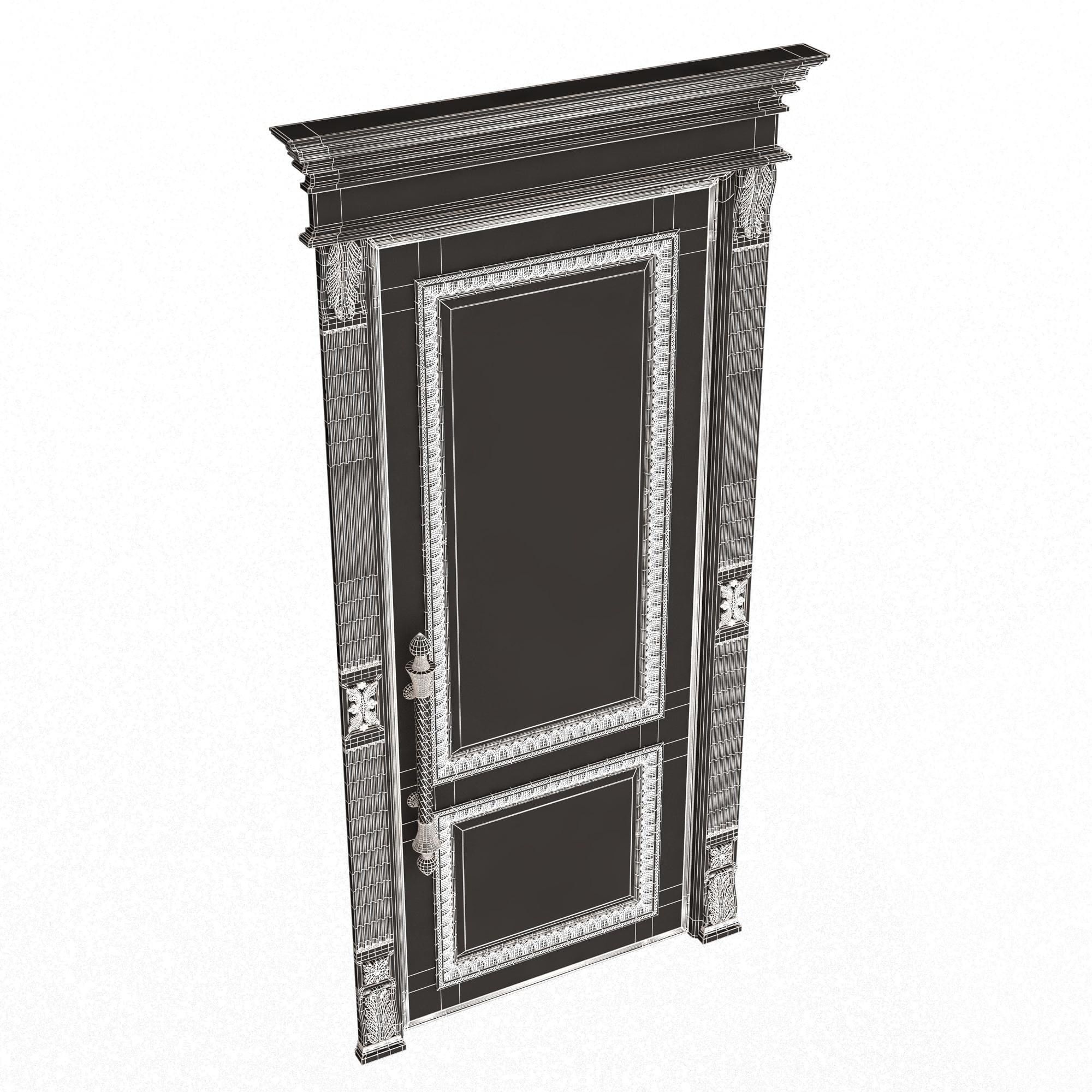 Doors Collection 0303 Low-poly 3D model_92