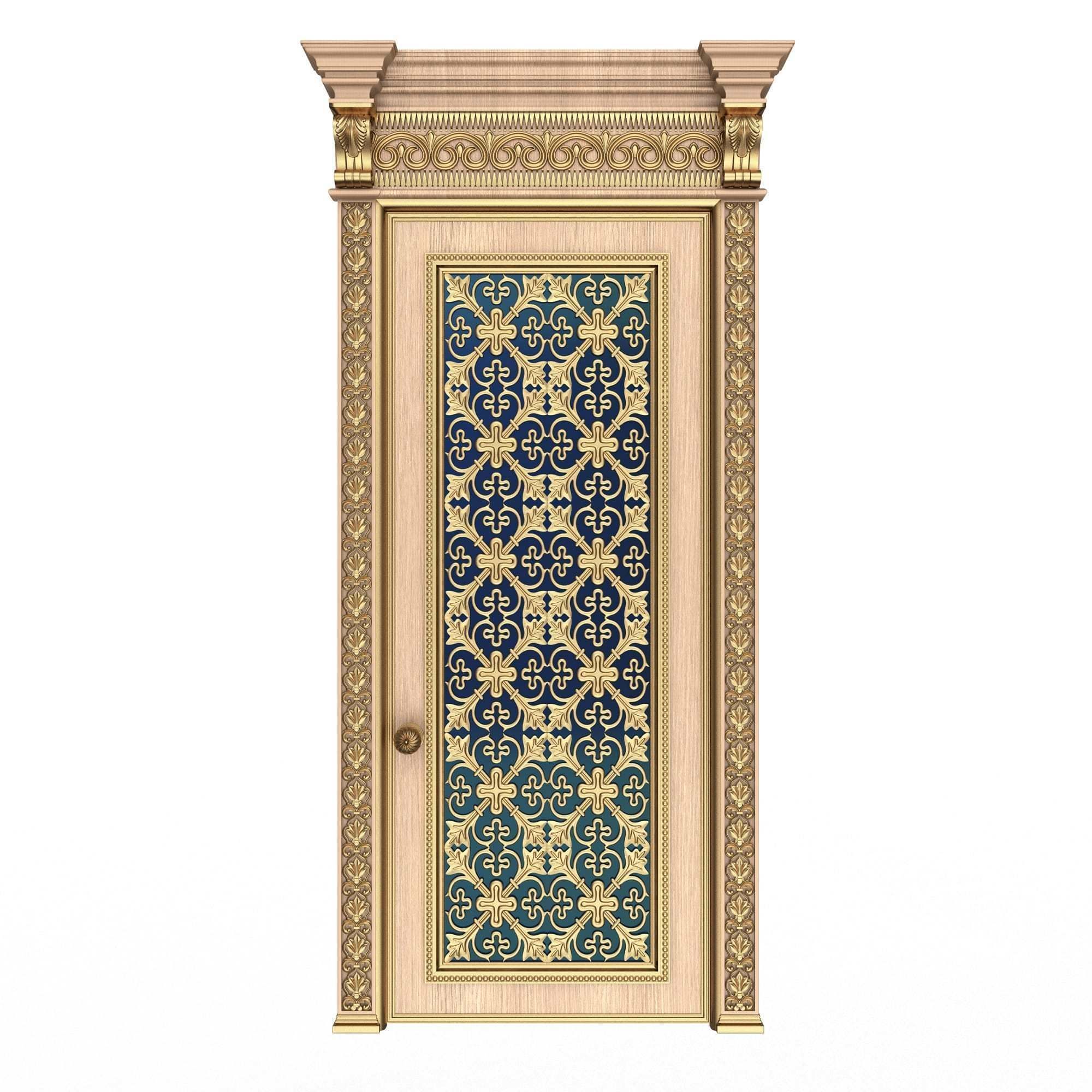 Doors Collection 0303 Low-poly 3D model_13