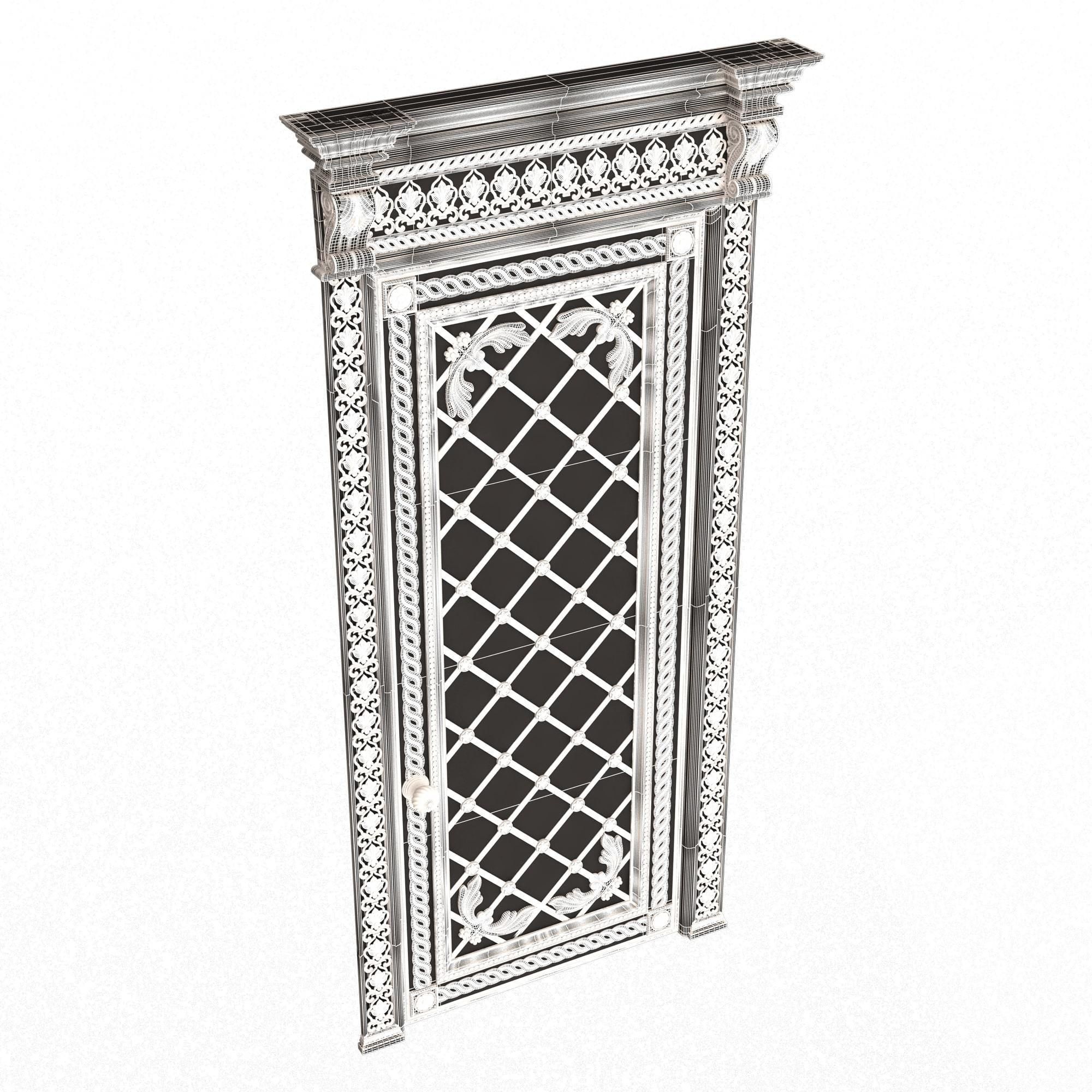 Doors Collection 0303 Low-poly 3D model_74