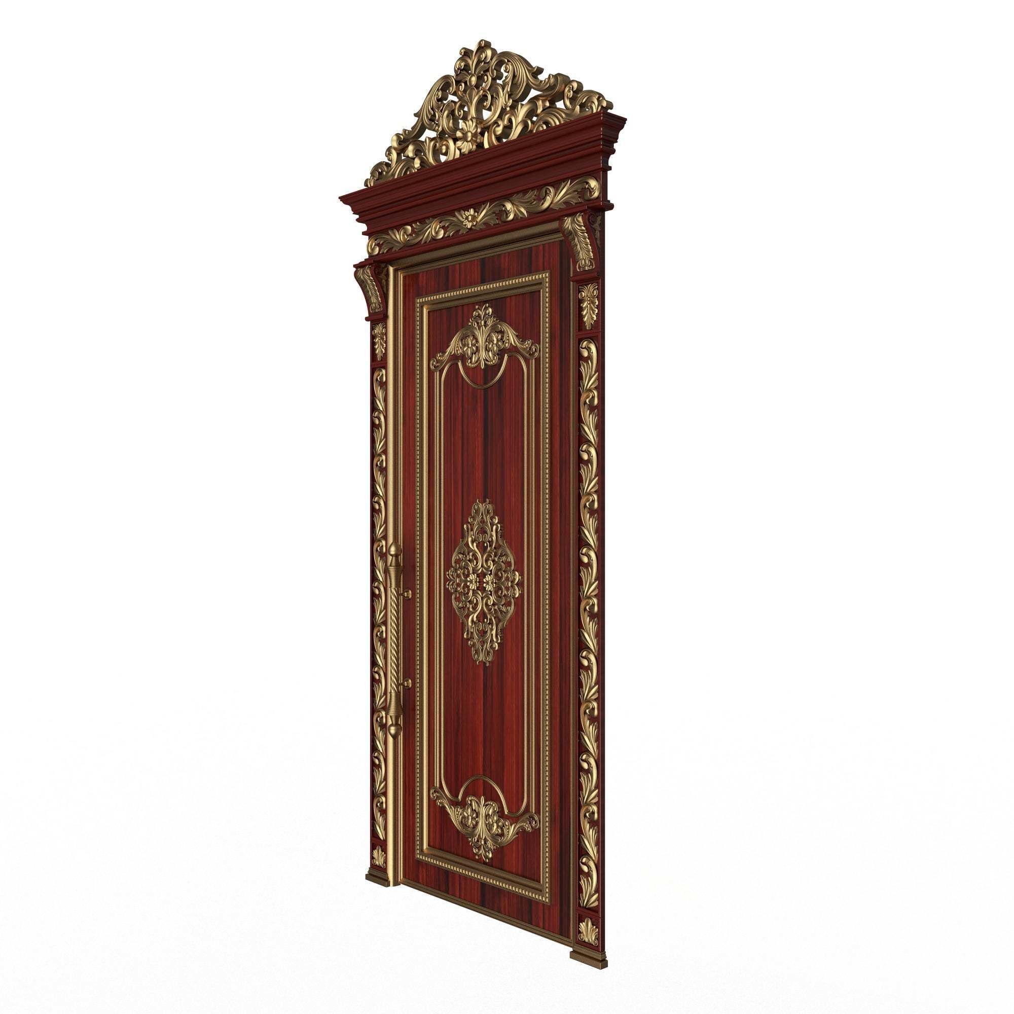 Doors Collection 0303 Low-poly 3D model_30