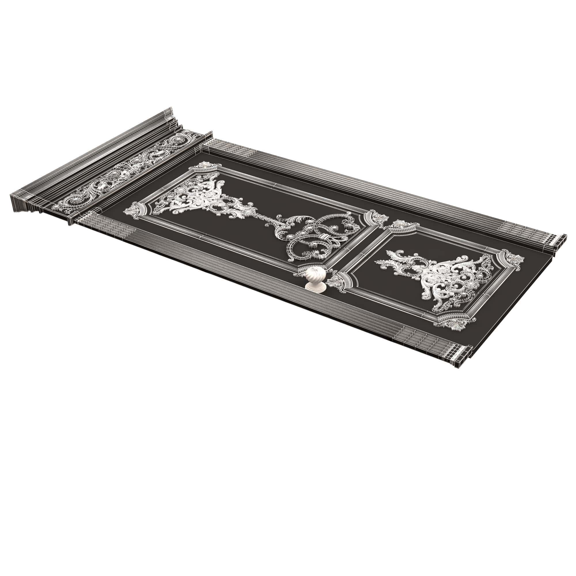 Doors Collection 0303 Low-poly 3D model_102