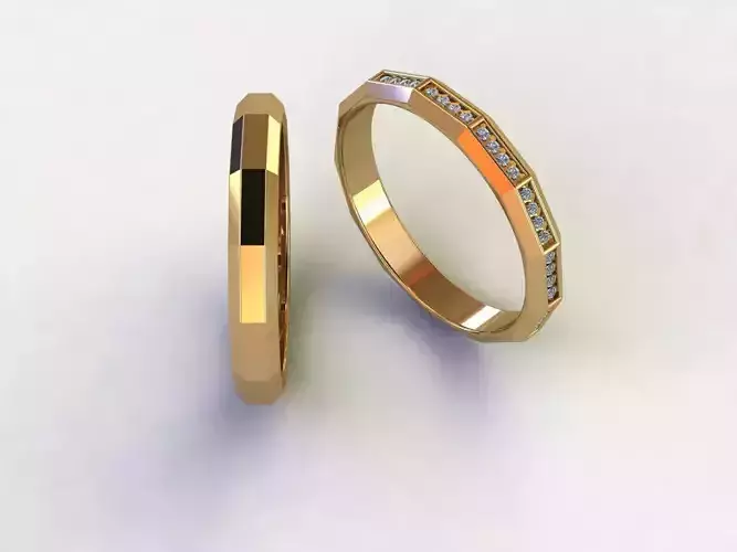 18 Alianca n 20 Masculina peso 3 62 g e Feminina 3 10 g