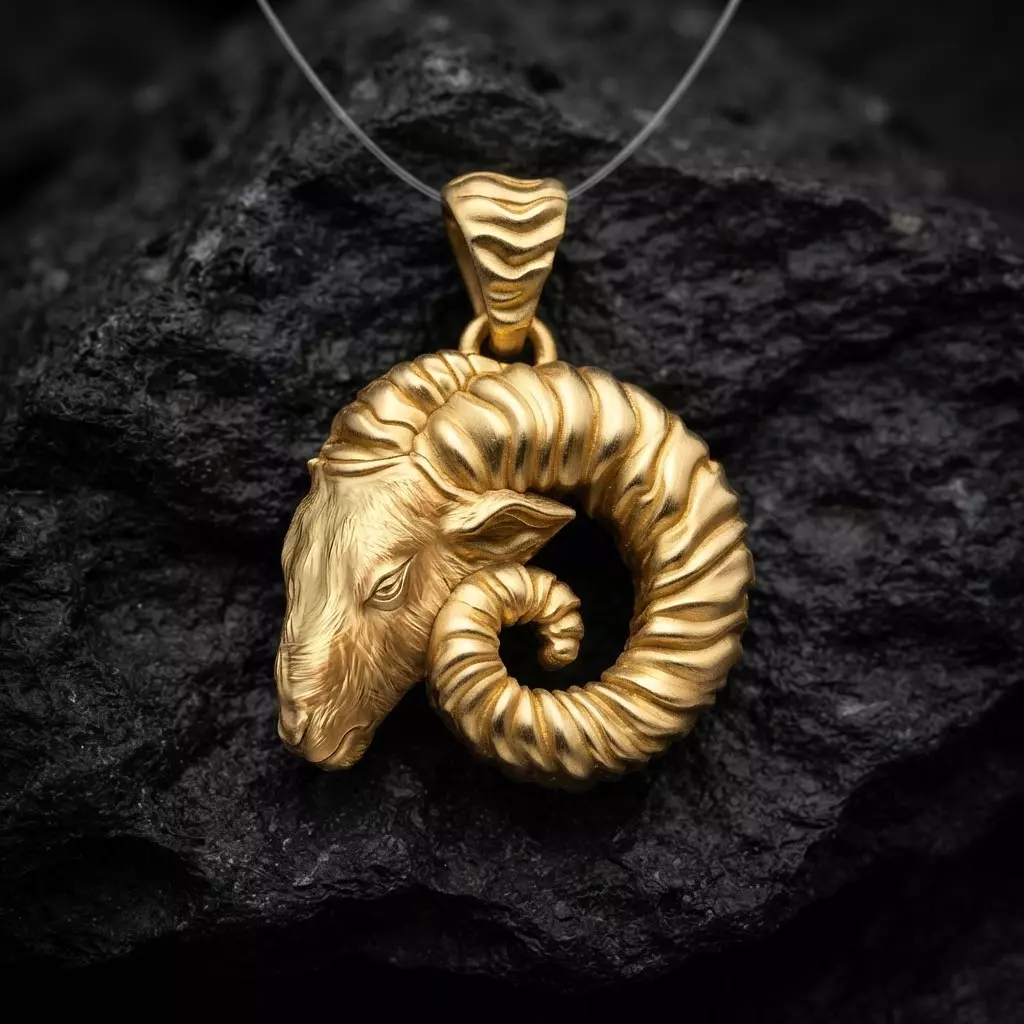 Aries Pendant 3D print model