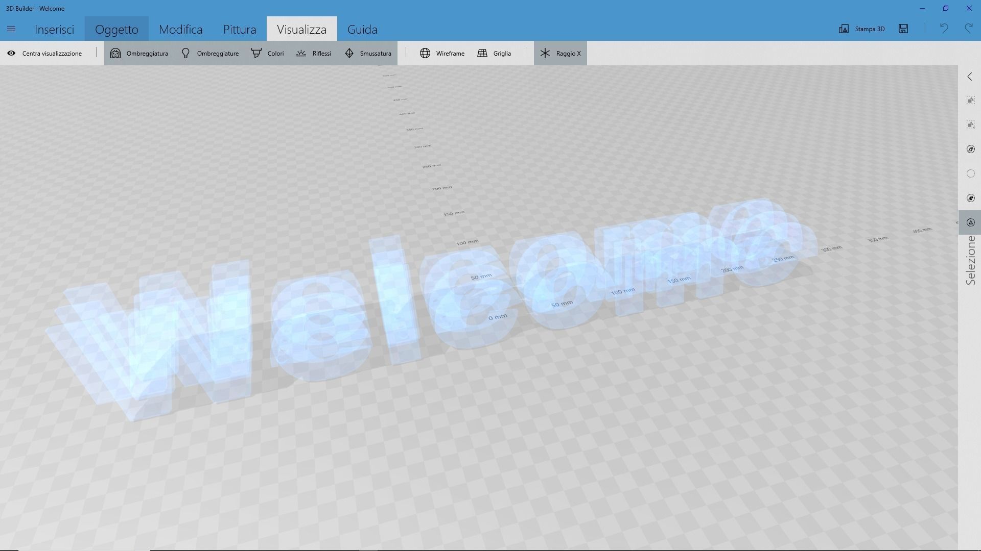 Welcome written STL 3D print model_9