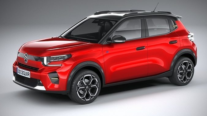 Citroen e C3 2024 3D model