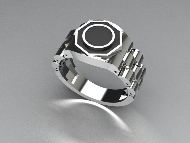 men ring 3D print model_1