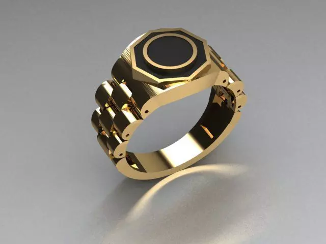 men ring 3D print model_0